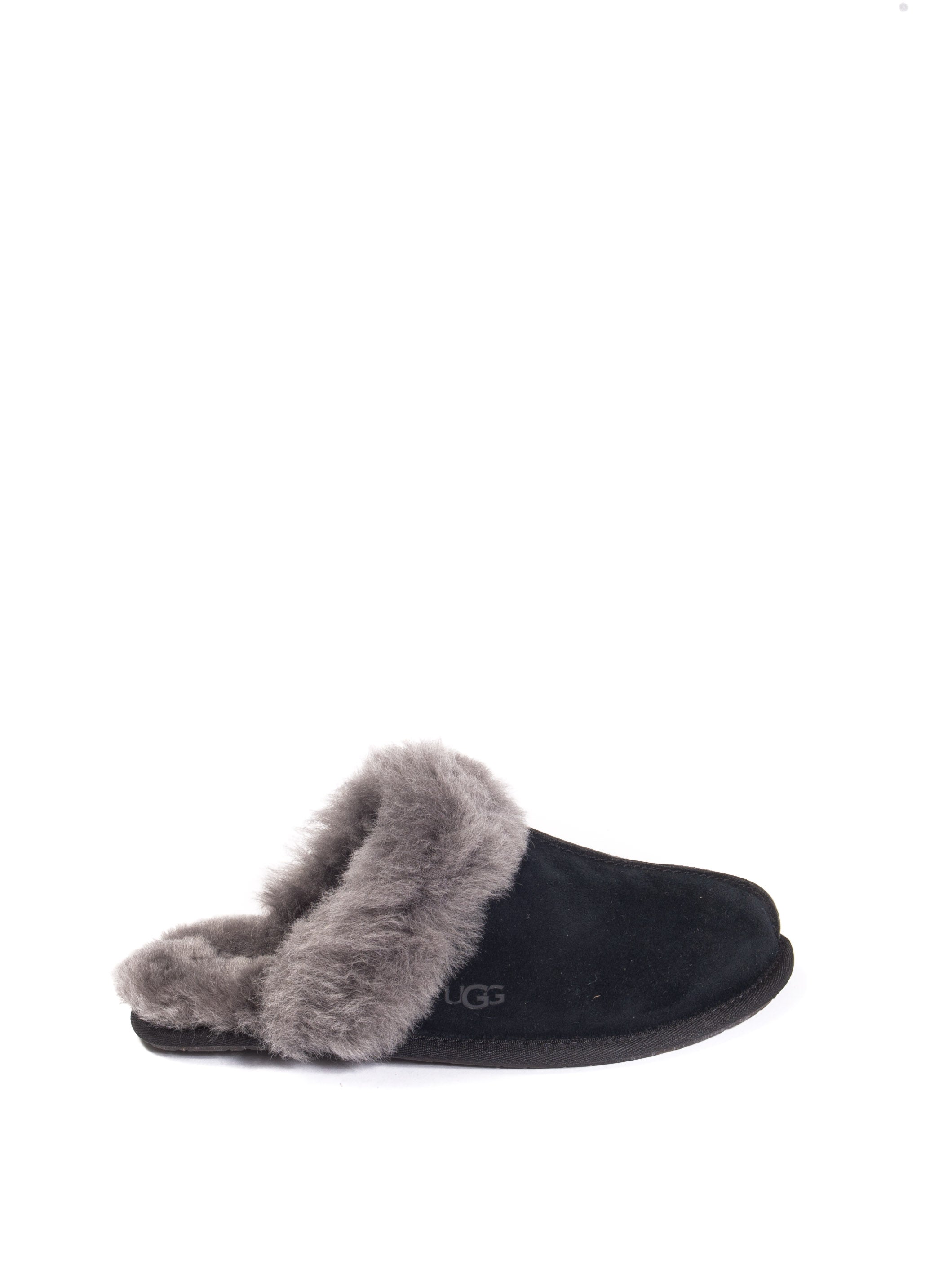 UGG Slip on scuffette nero SCUFFETTE MONT-BLACK/GREY