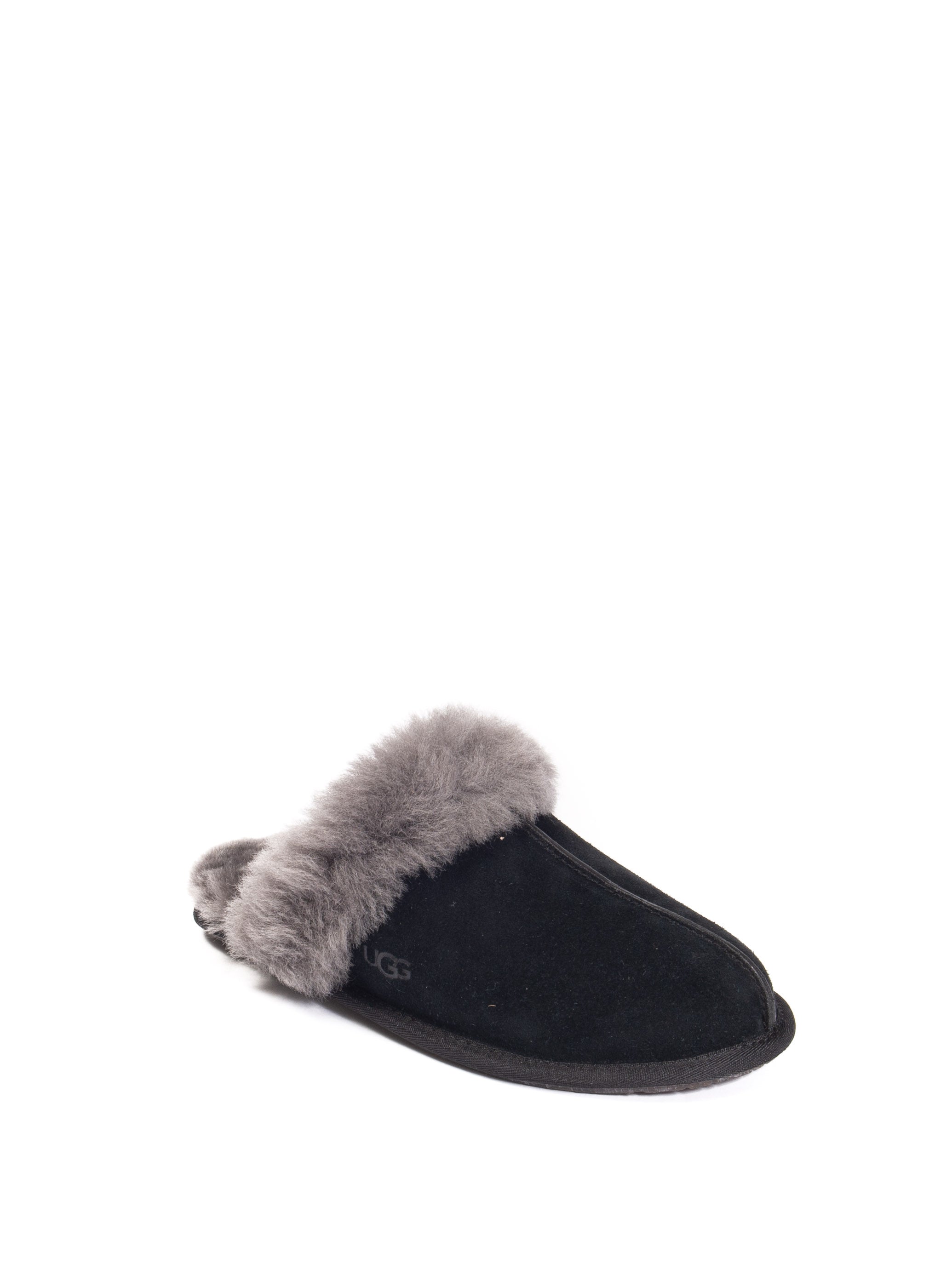 UGG Slip on scuffette nero SCUFFETTE MONT-BLACK/GREY