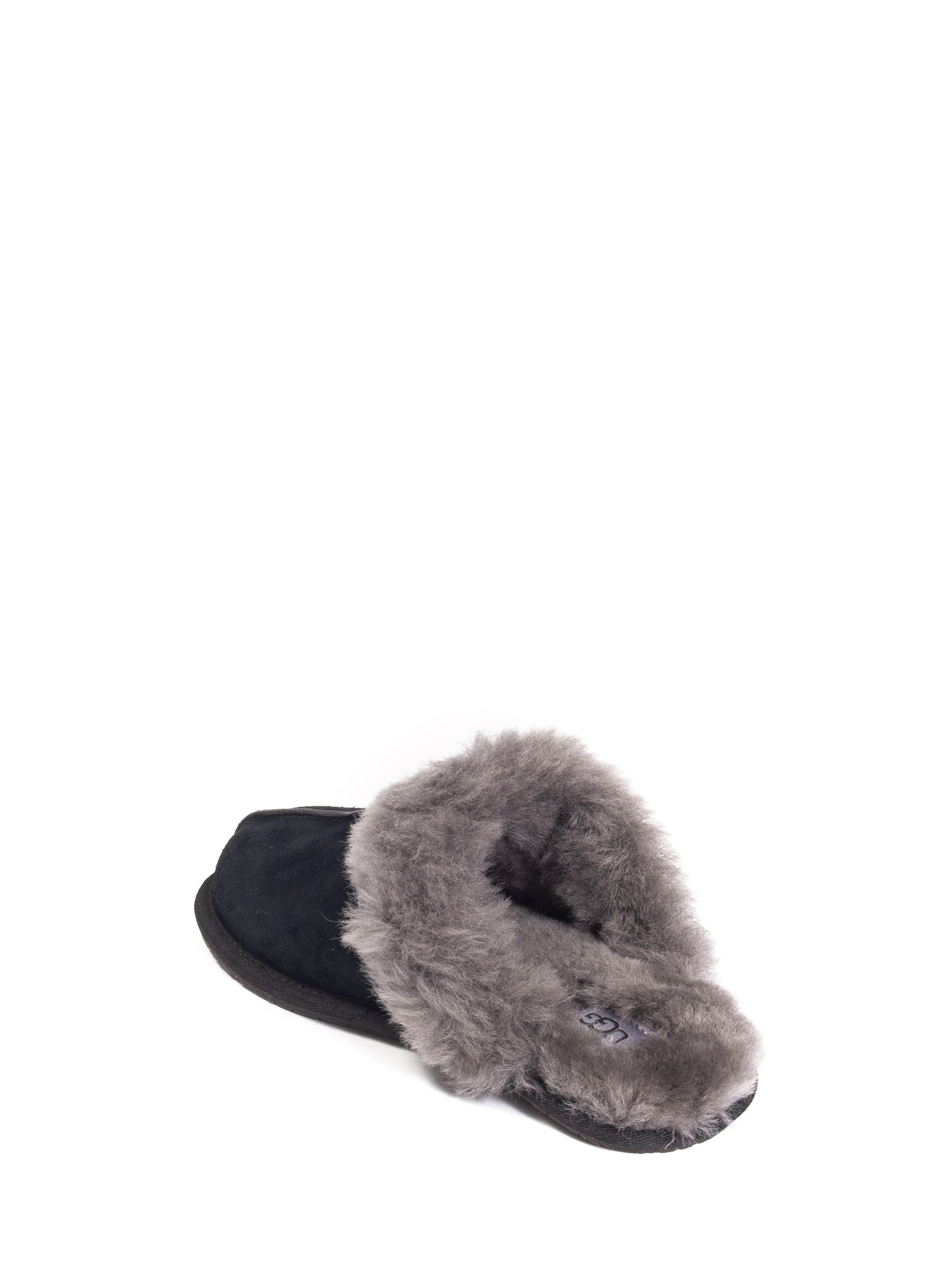 UGG Slip on scuffette nero SCUFFETTE MONT-BLACK/GREY