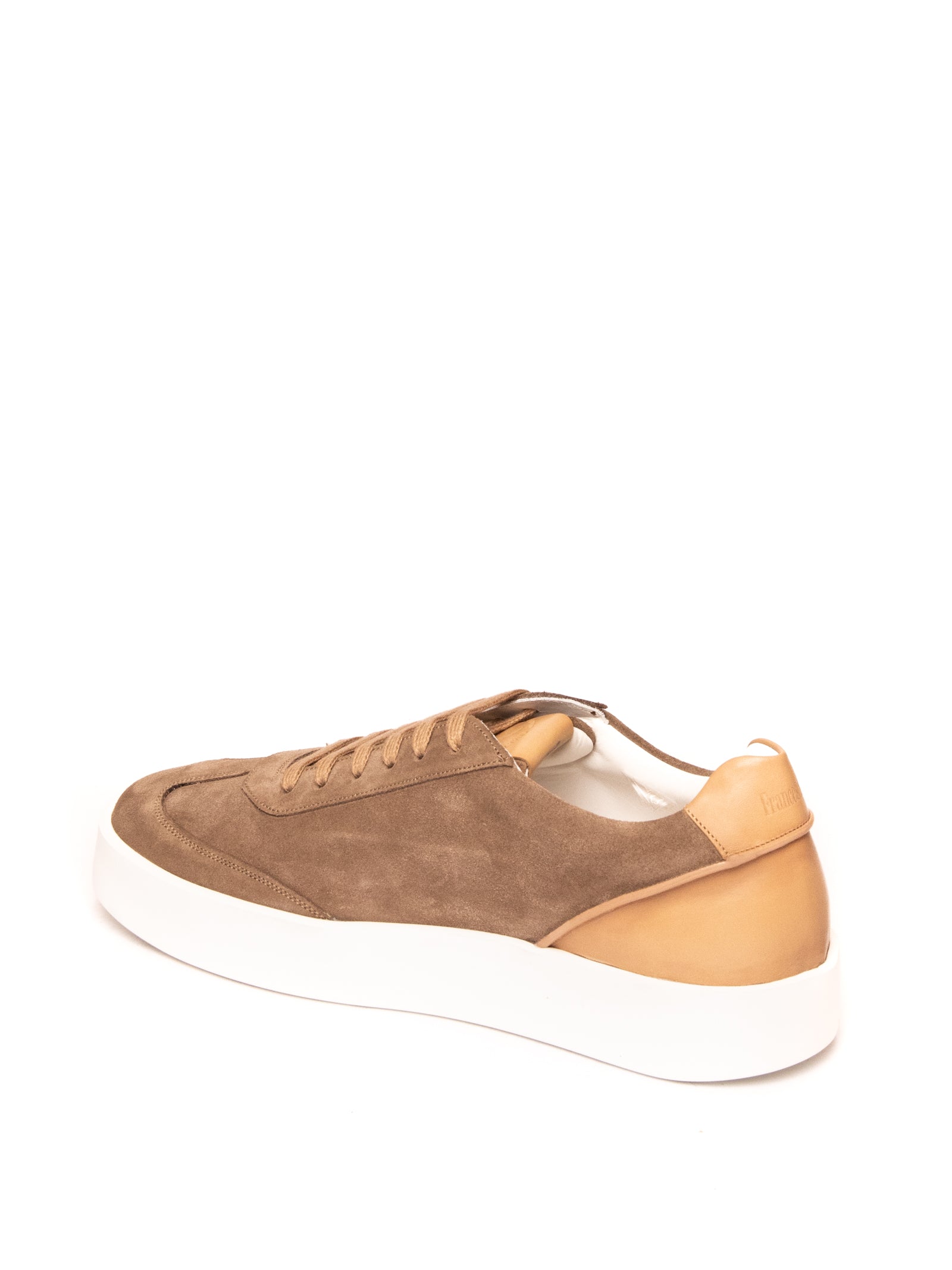 FRANCESCHETTI Sneaker in camoscio tabacco 2259041 CAM-TABACCO