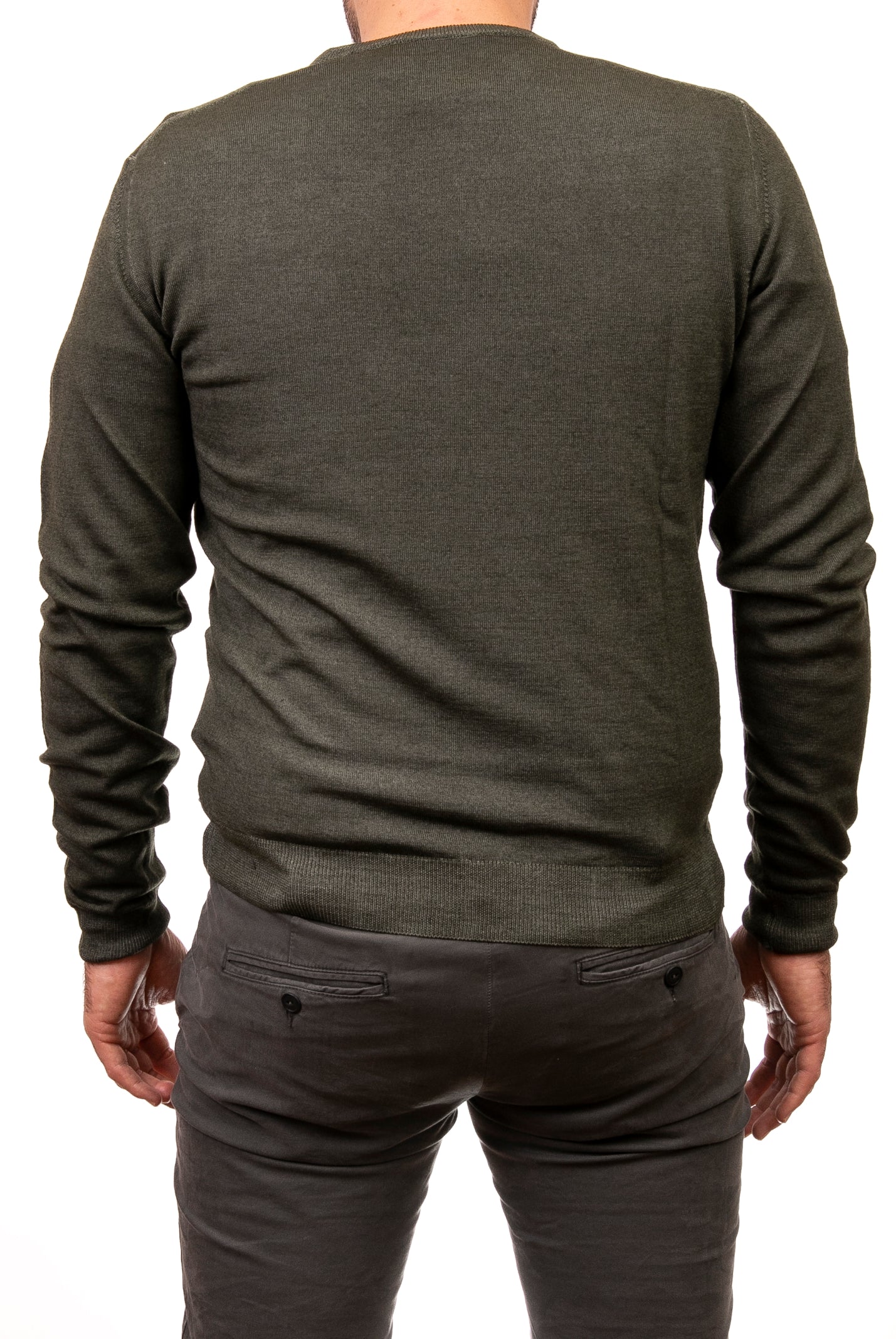 COLMAR maglione in lana verde 4467T 8WZ-681