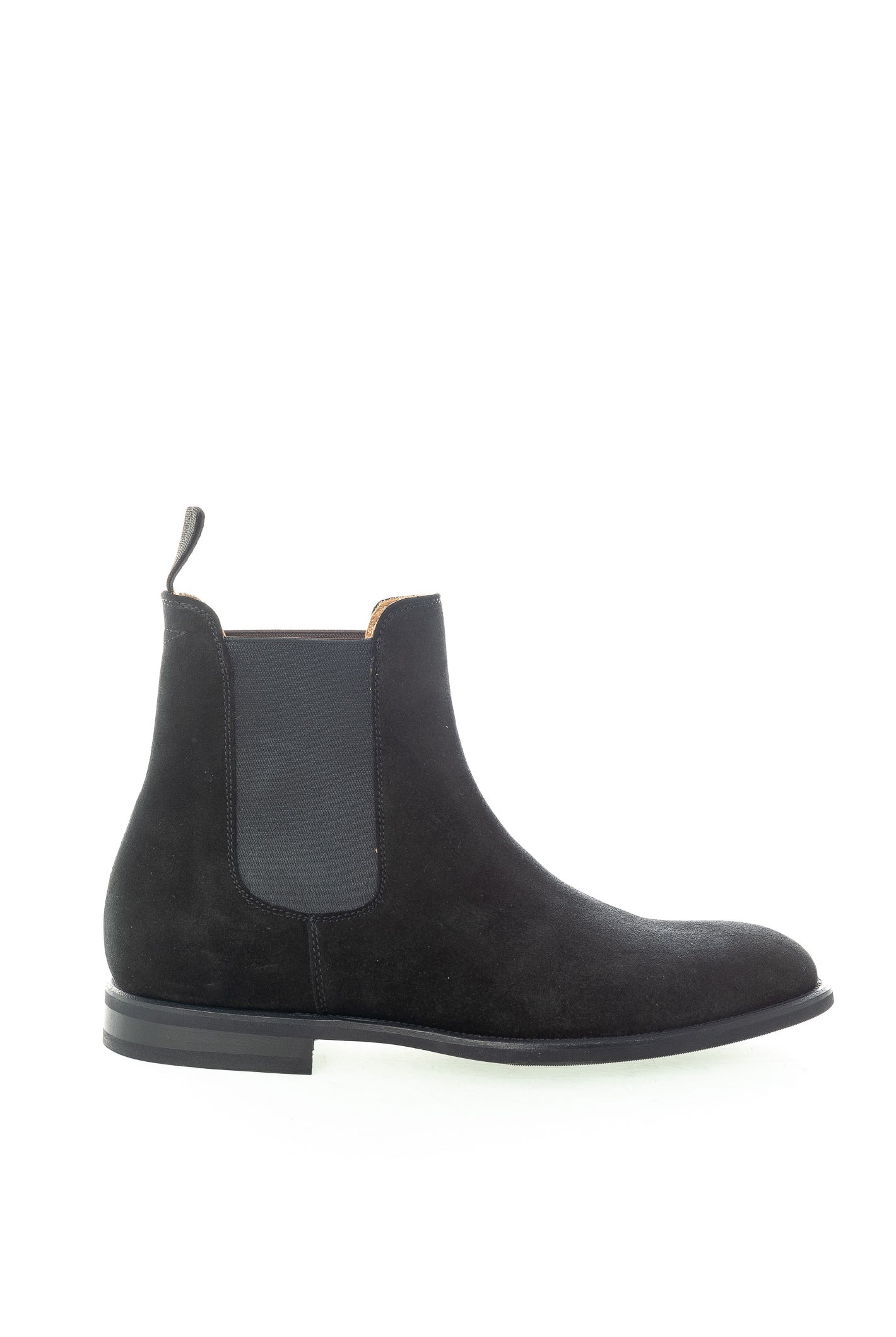GREEN GEORGE beatles in camoscio nero 7038 LIGHT-NERO
