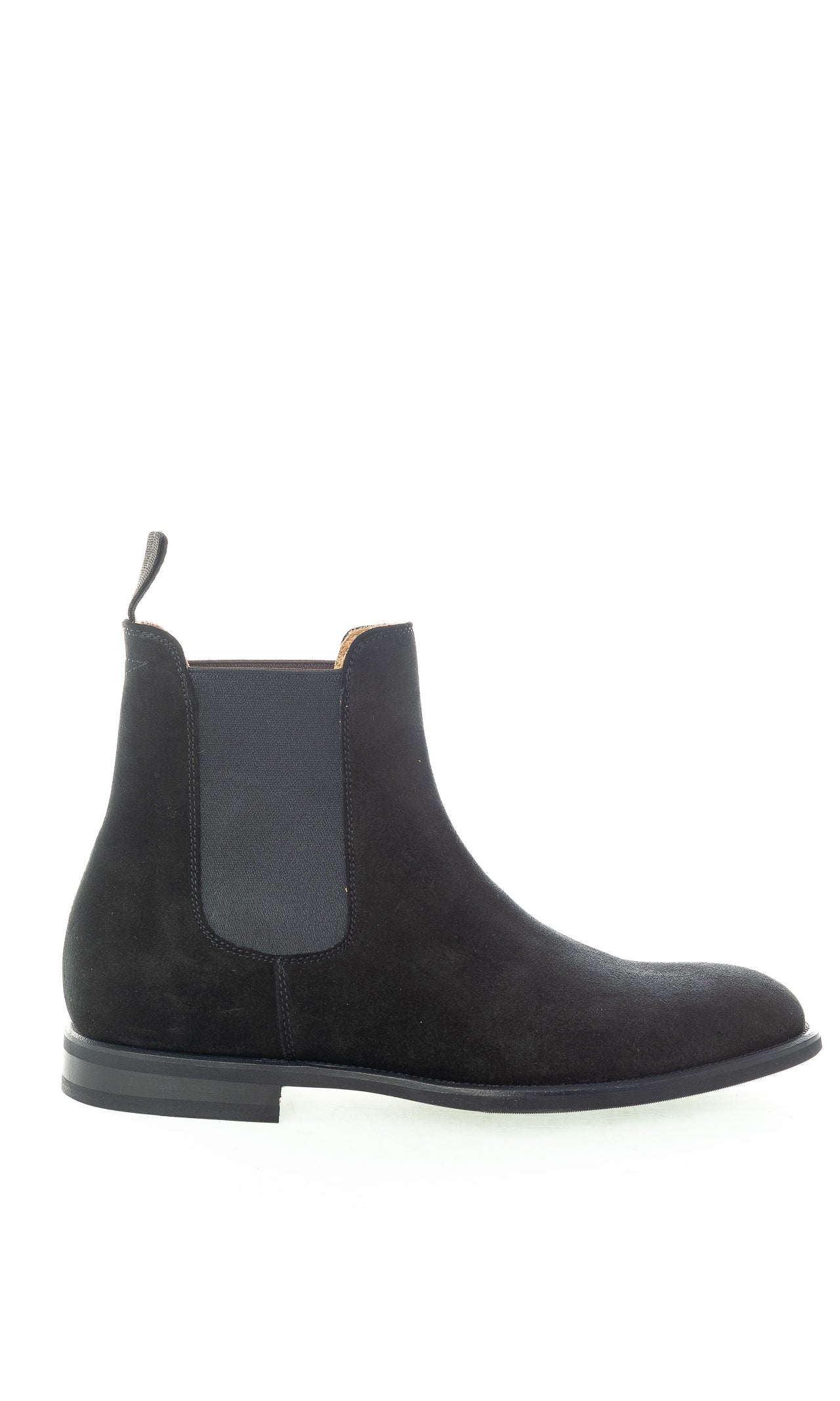 GREEN GEORGE beatles in camoscio nero 7038 LIGHT-NERO