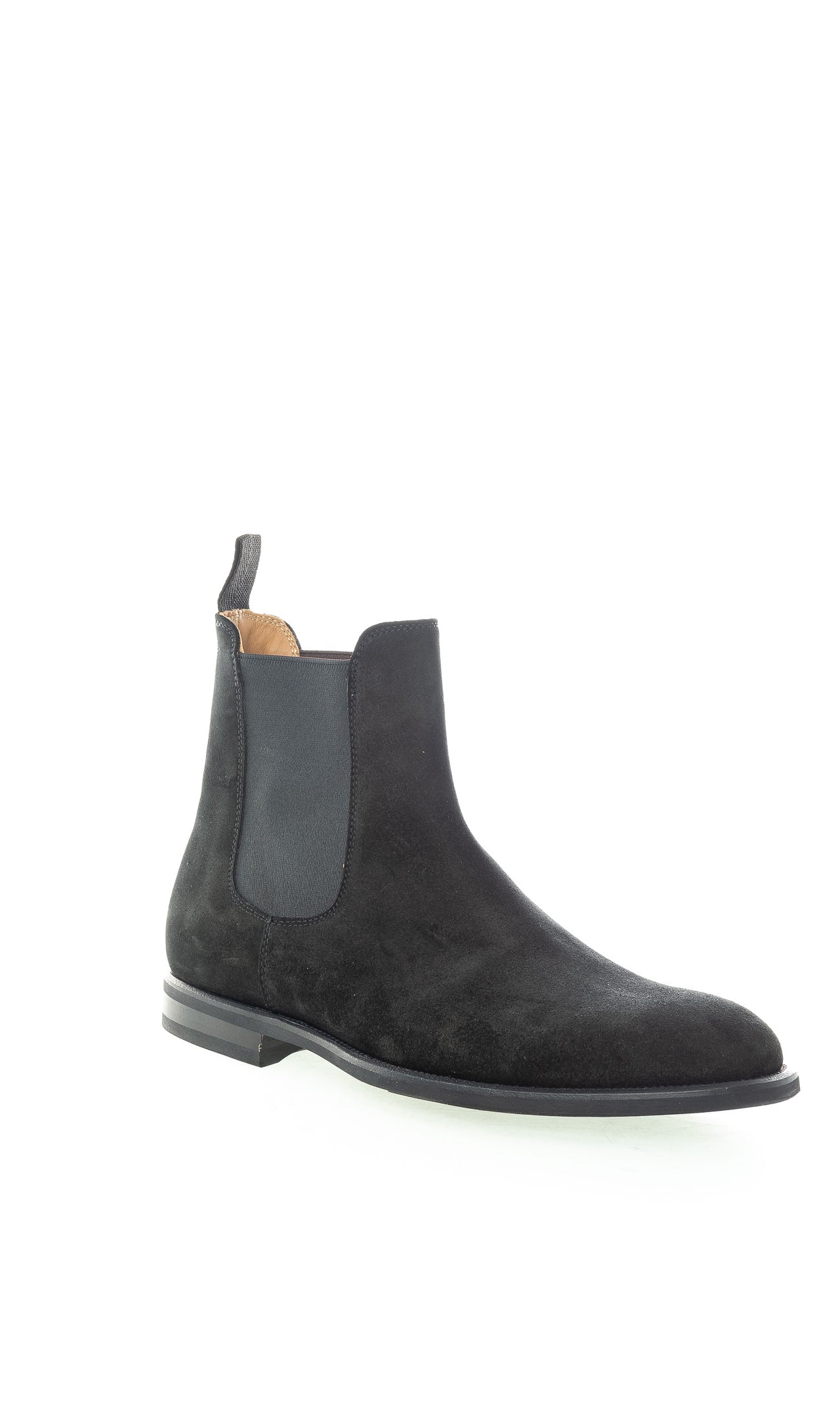 GREEN GEORGE beatles in camoscio nero 7038 LIGHT-NERO