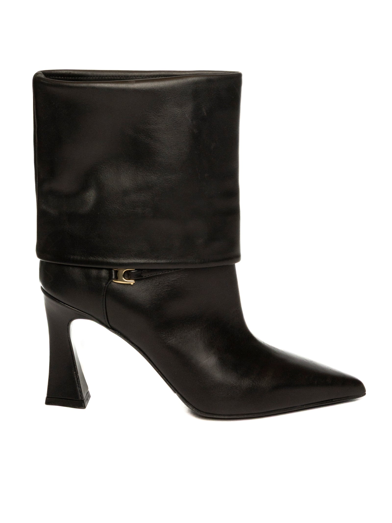 ALBANO Stivaletto risvolto pelle nero 2910 VIT-NERO