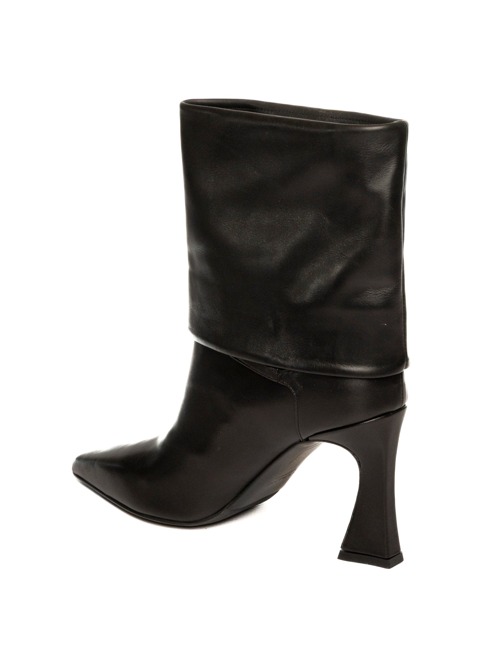 ALBANO Stivaletto risvolto pelle nero 2910 VIT-NERO