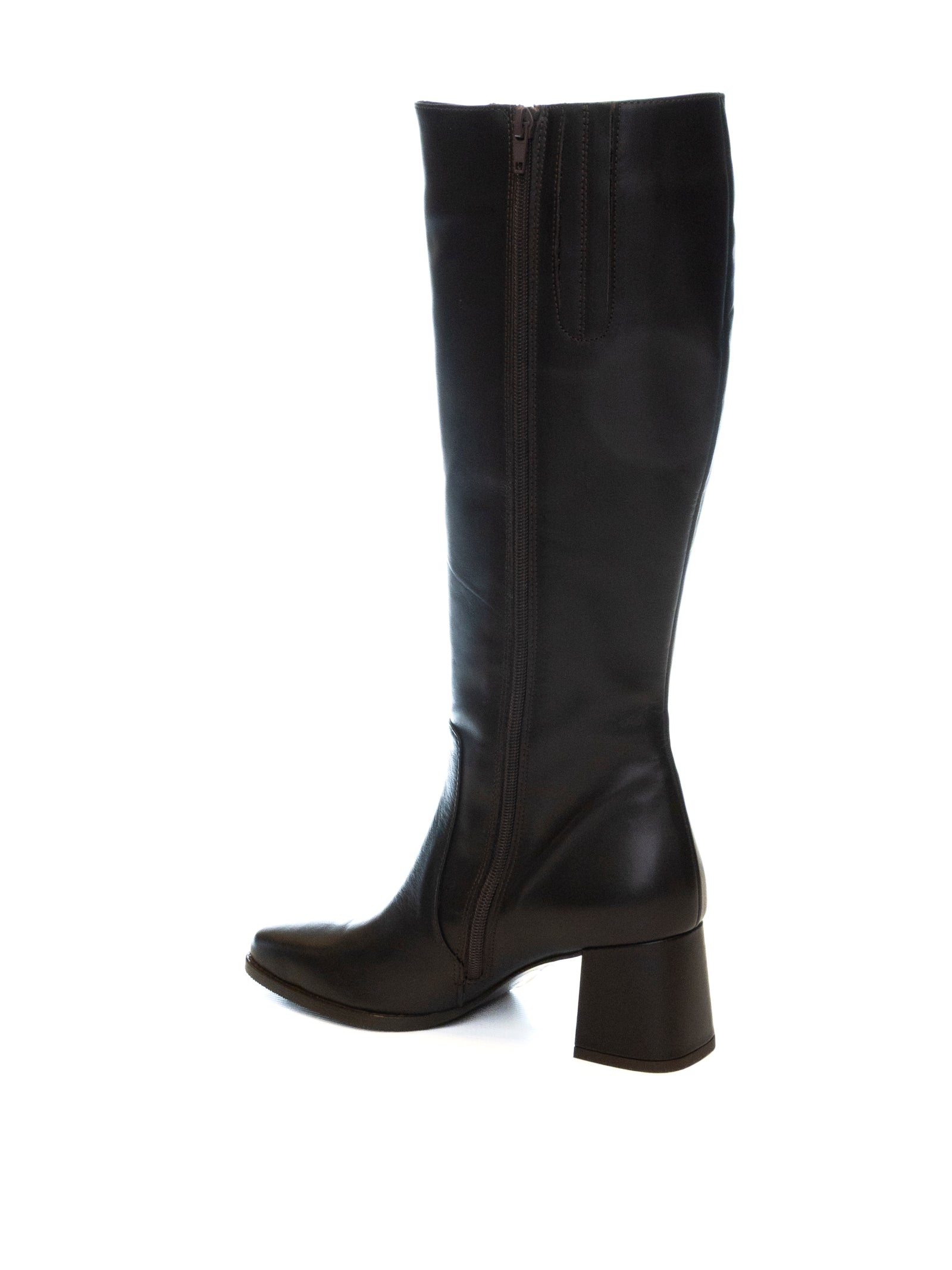 ALBANO Stivale pelle moro 602 VIT-MORO