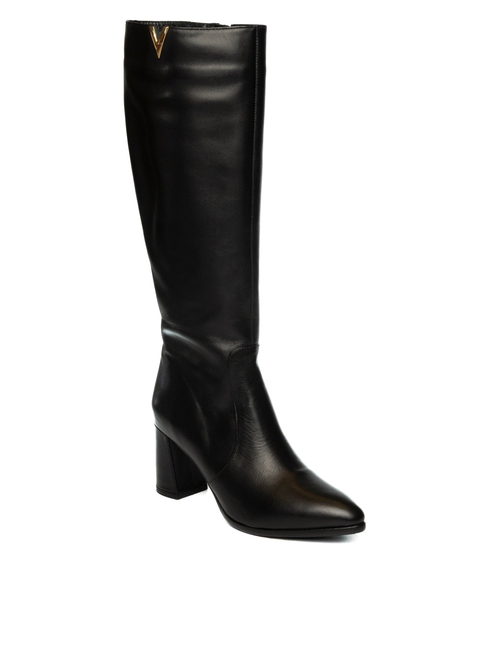 ALBANO Stivale pelle nero 610 VIT-NERO