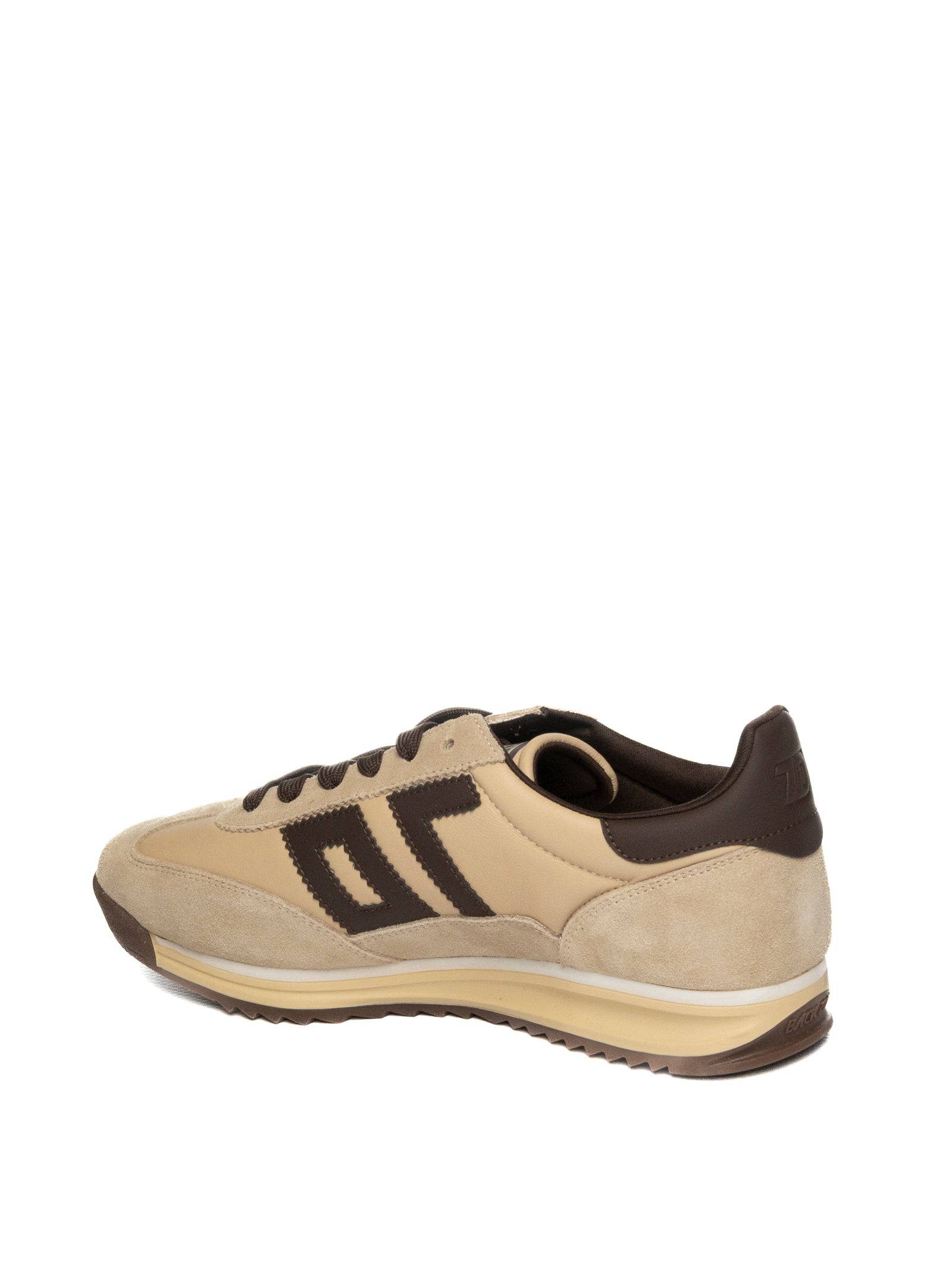 BACK 70 Sneaker jogger coffee JOGGER PELLE.N07-COFFEE