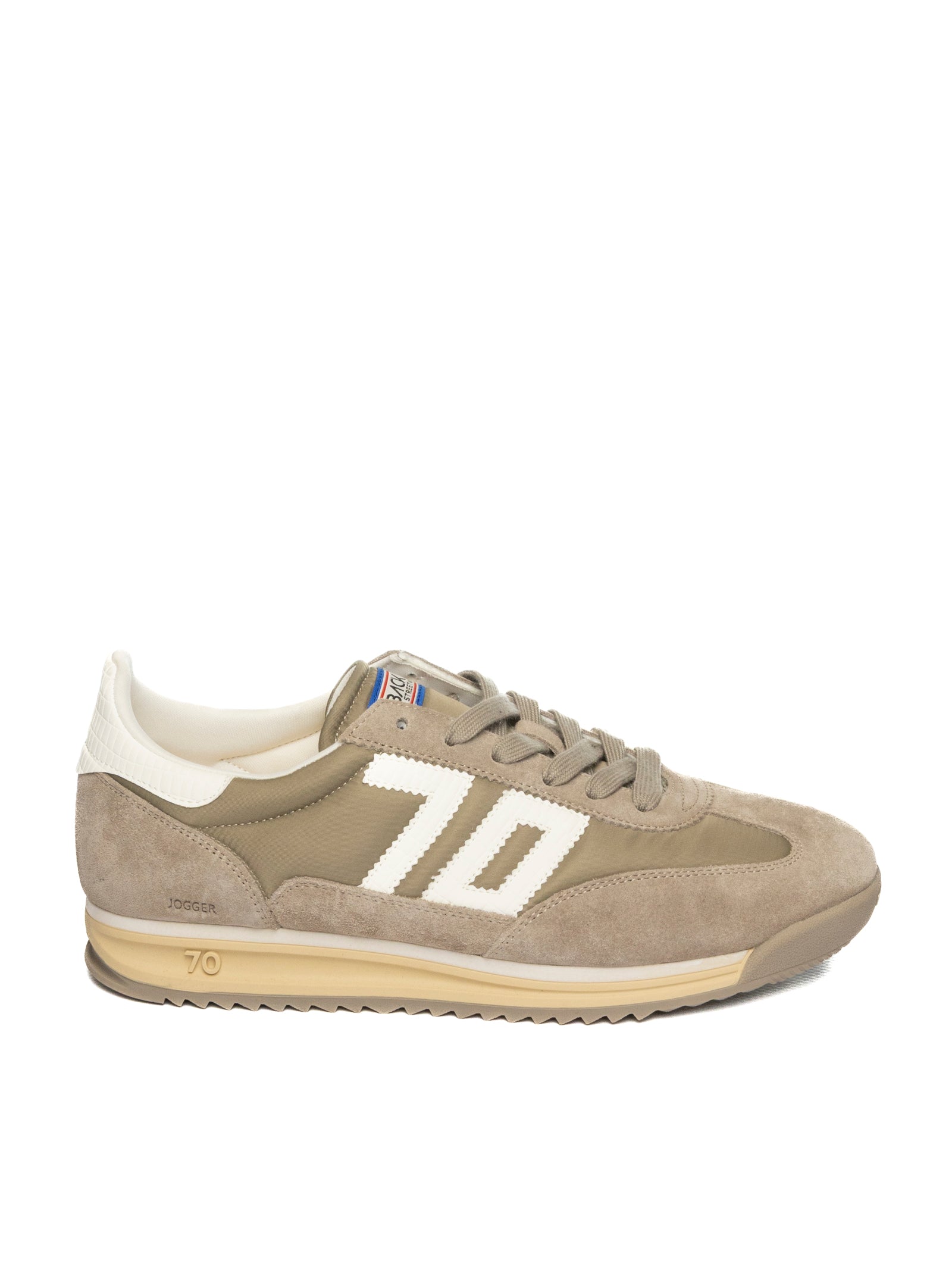 BACK 70 Sneaker jogger taupe JOGGER U NYLON.FC34-TAUPE