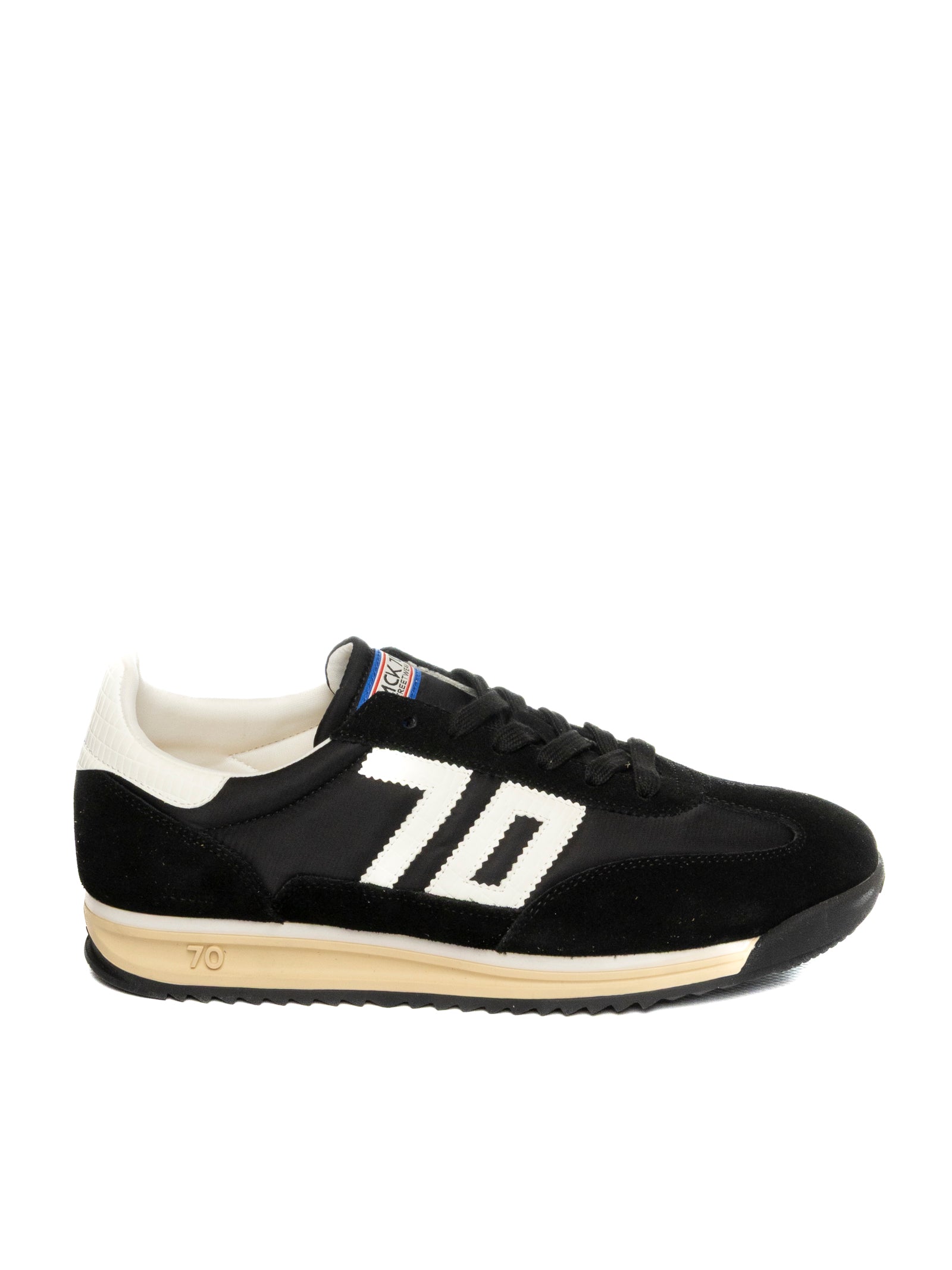 BACK 70 Sneaker jogger nero JOGGER U NYLON.FC35-BLACK