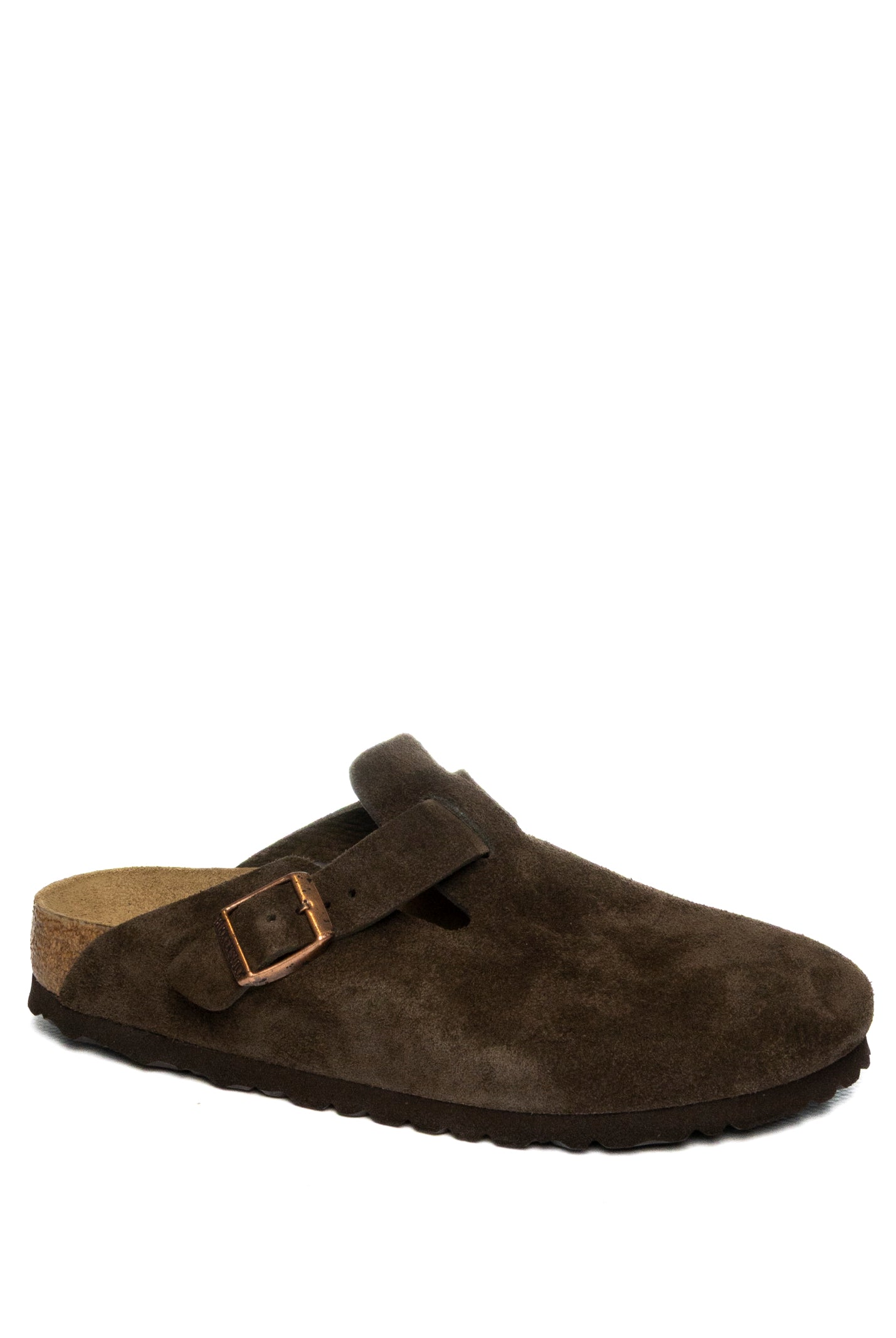 BIRKENSTOCK Boston camoscio mocha BOSTON 1027460-MOCHA