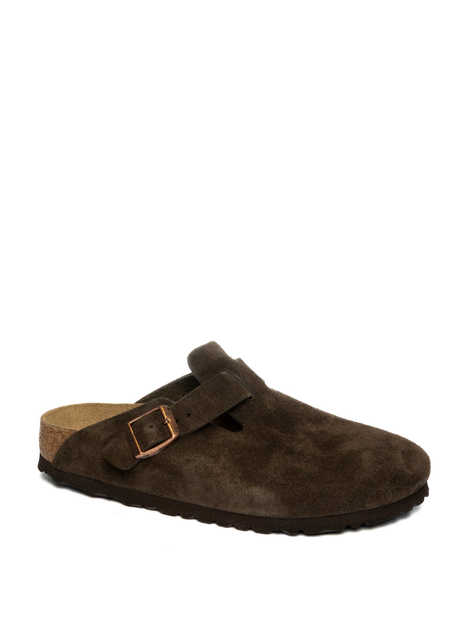 BIRKENSTOCK Boston camoscio mocha BOSTON 1027460-MOCHA