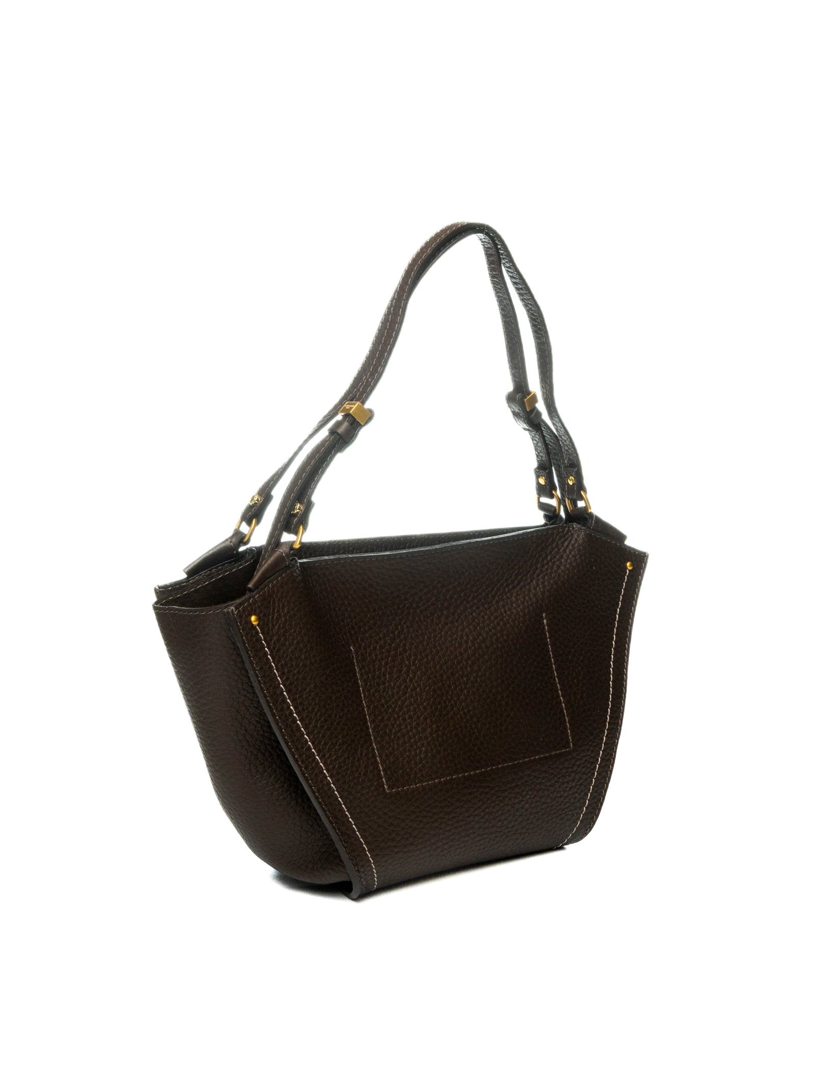 GIANNI CHIARINI borsa a spalla bloom marrone 11796 BLOOM-2107