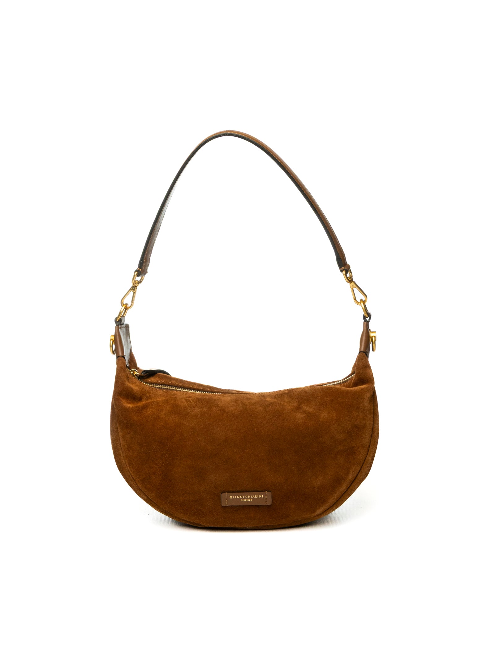 GIANNI CHIARINI borsa a spalla aisha marrone 12050 AISHA-099