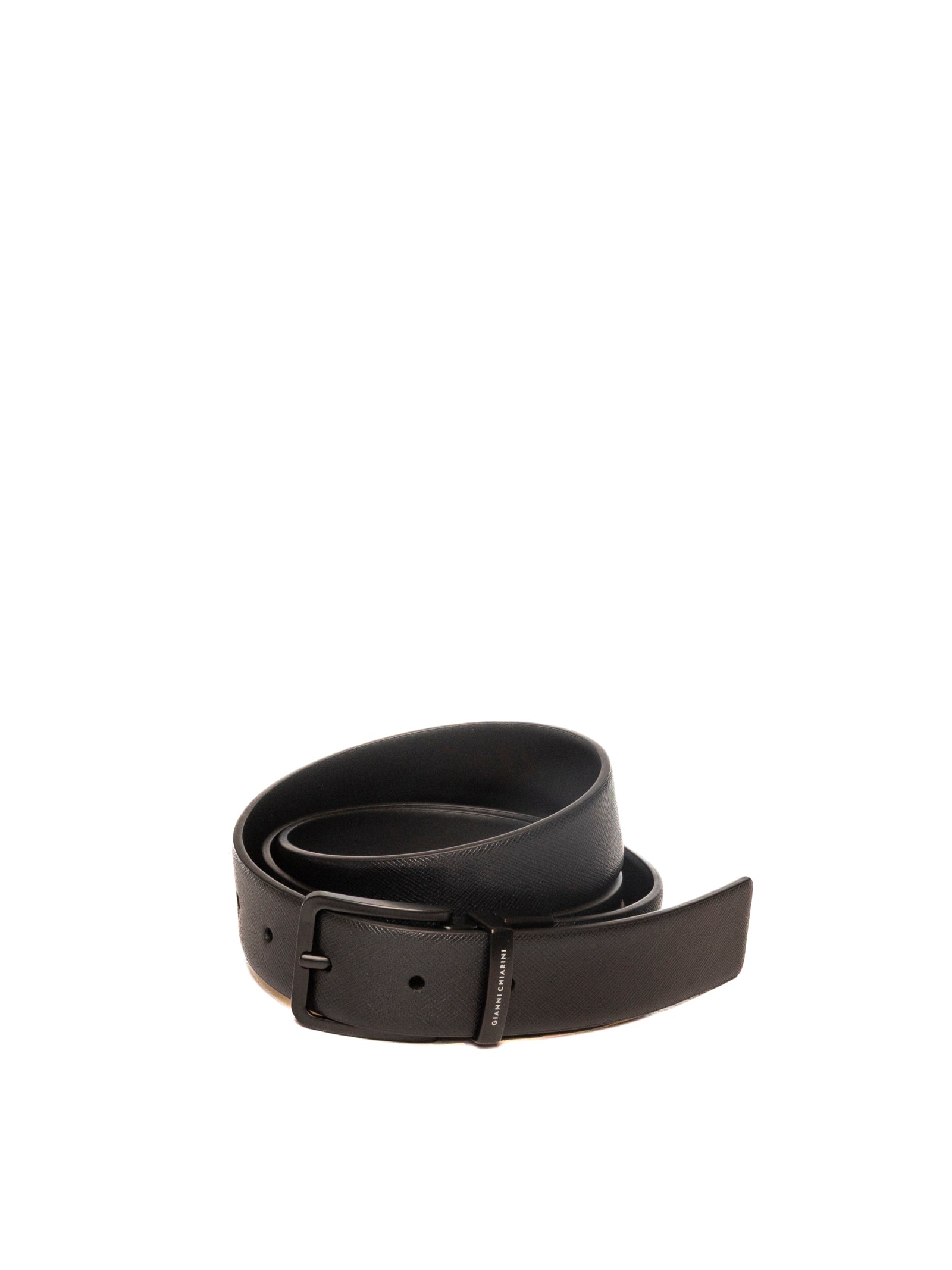 GIANNI CHIARINI cintura pelle nera CN99130 PELLE-13562