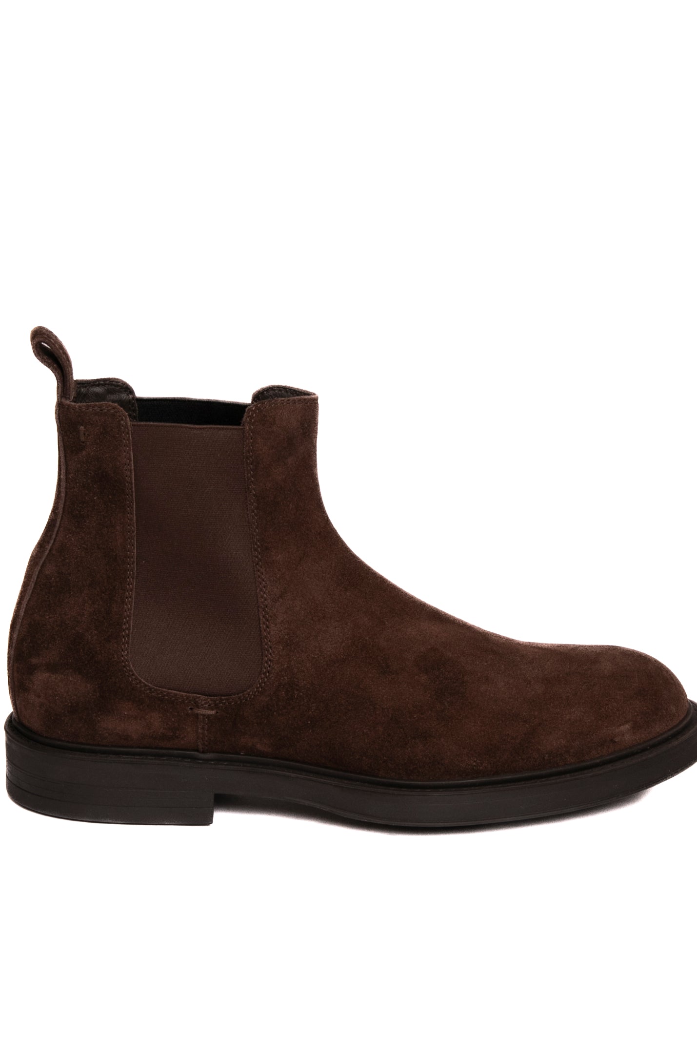 HENDERSON stivaletto in camoscio marrone <BR/> R82503 SUEDE-FONDENTE