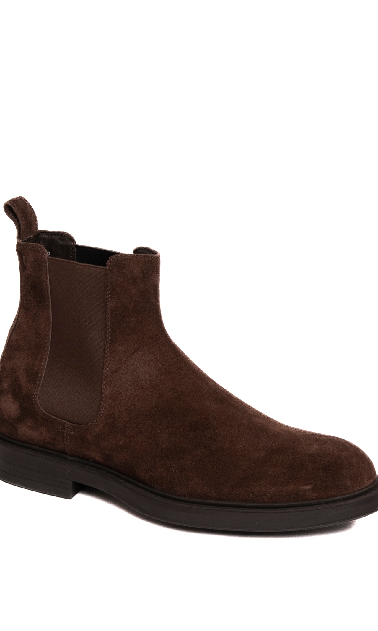 HENDERSON stivaletto in camoscio marrone <BR/> R82503 SUEDE-FONDENTE