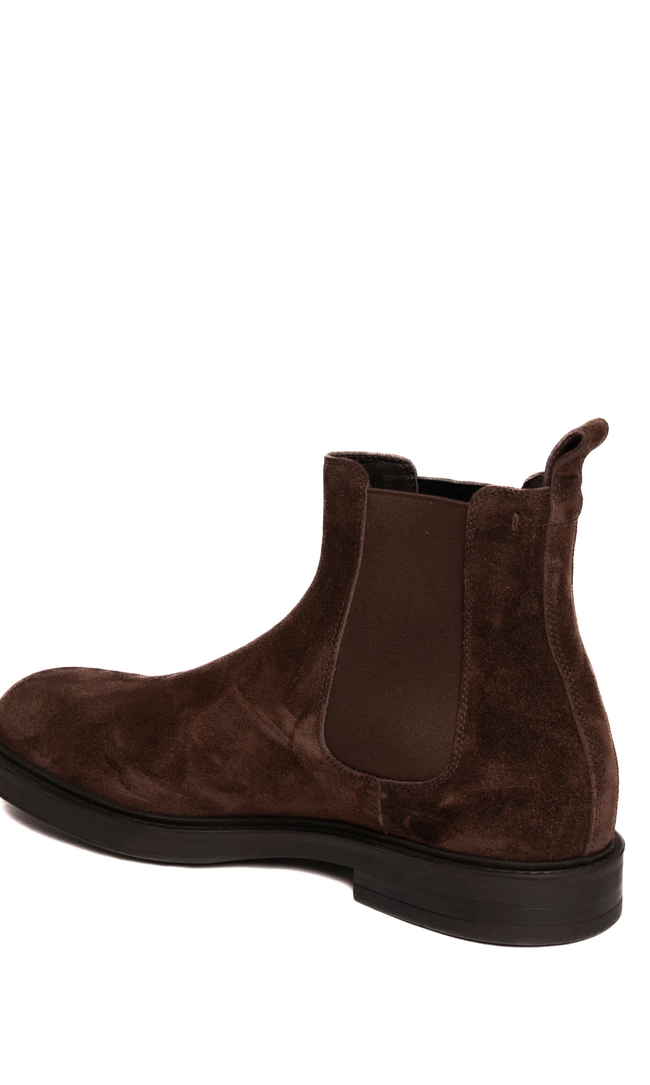 HENDERSON stivaletto in camoscio marrone <BR/> R82503 SUEDE-FONDENTE