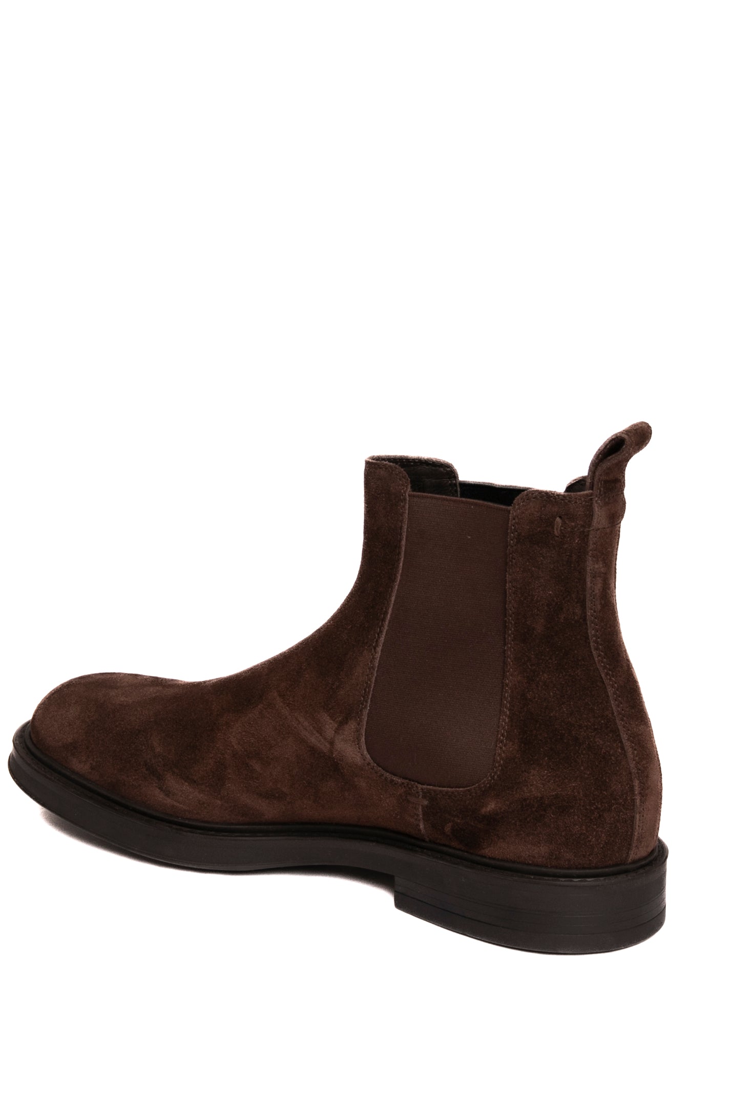 HENDERSON stivaletto in camoscio marrone <BR/> R82503 SUEDE-FONDENTE