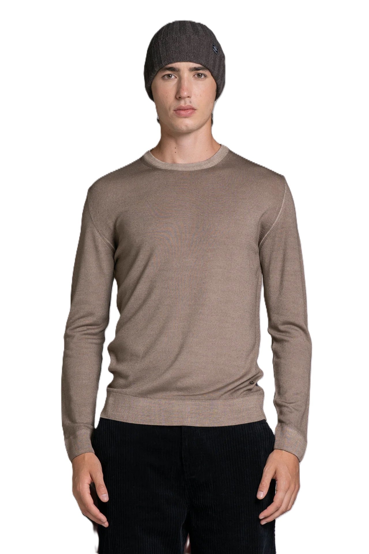 IMPURE pullover merino beige TRENT MERINO-BEIGE