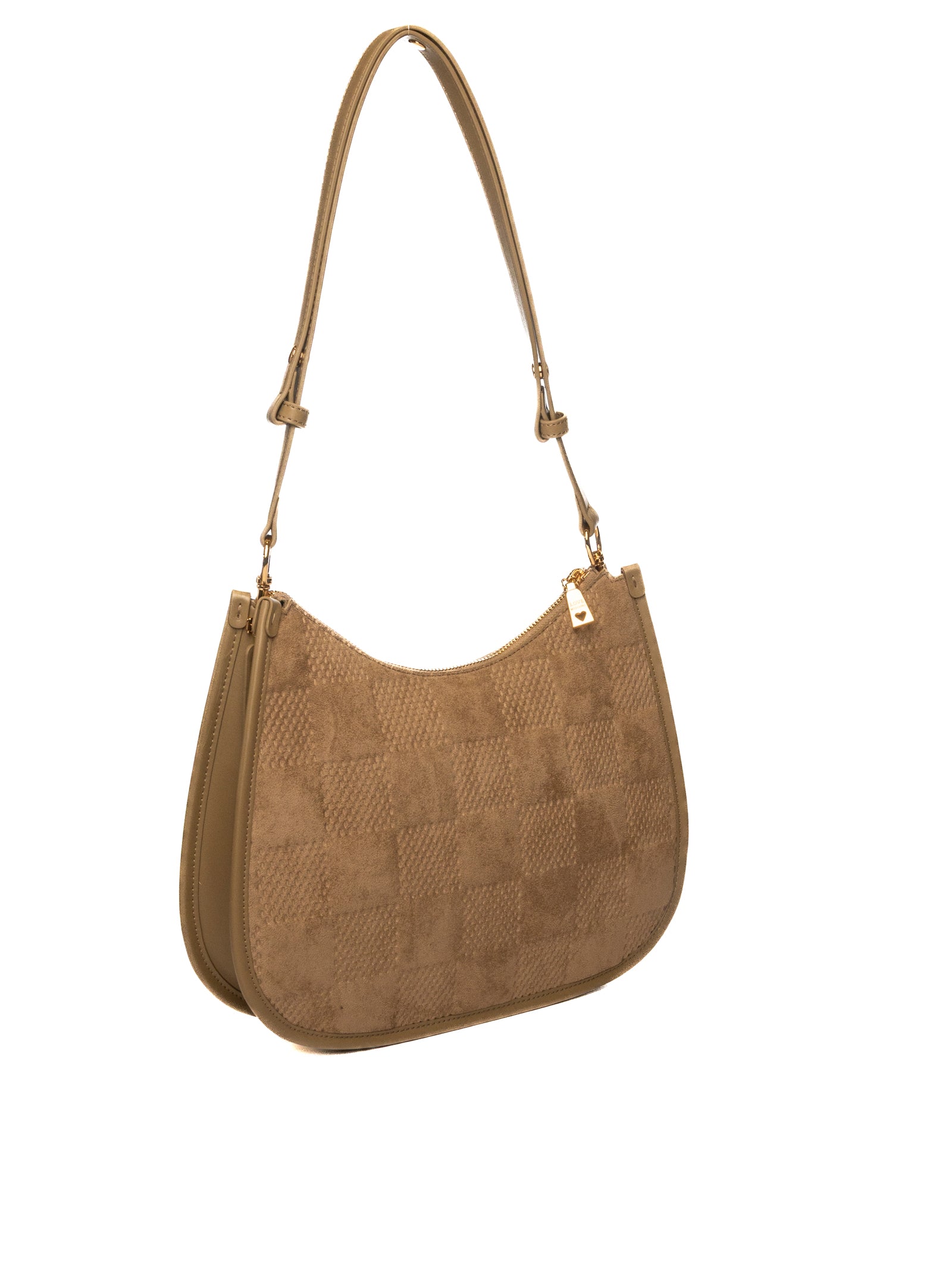 LOVE MOSCHINO borsa a spalla sabbia JC4126 PP0N-10A