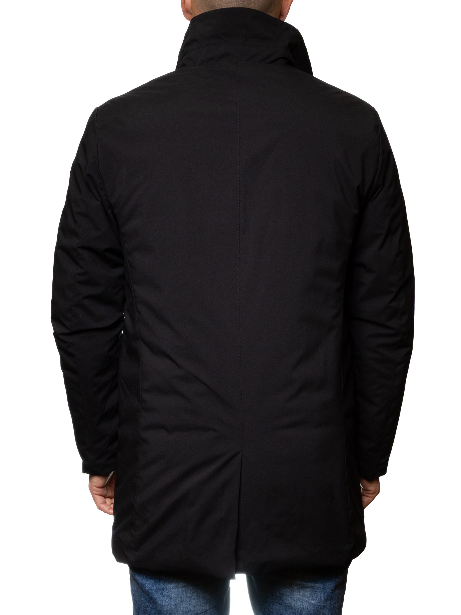 MORE cappotto tessuto nero M2075 TESS-NERO