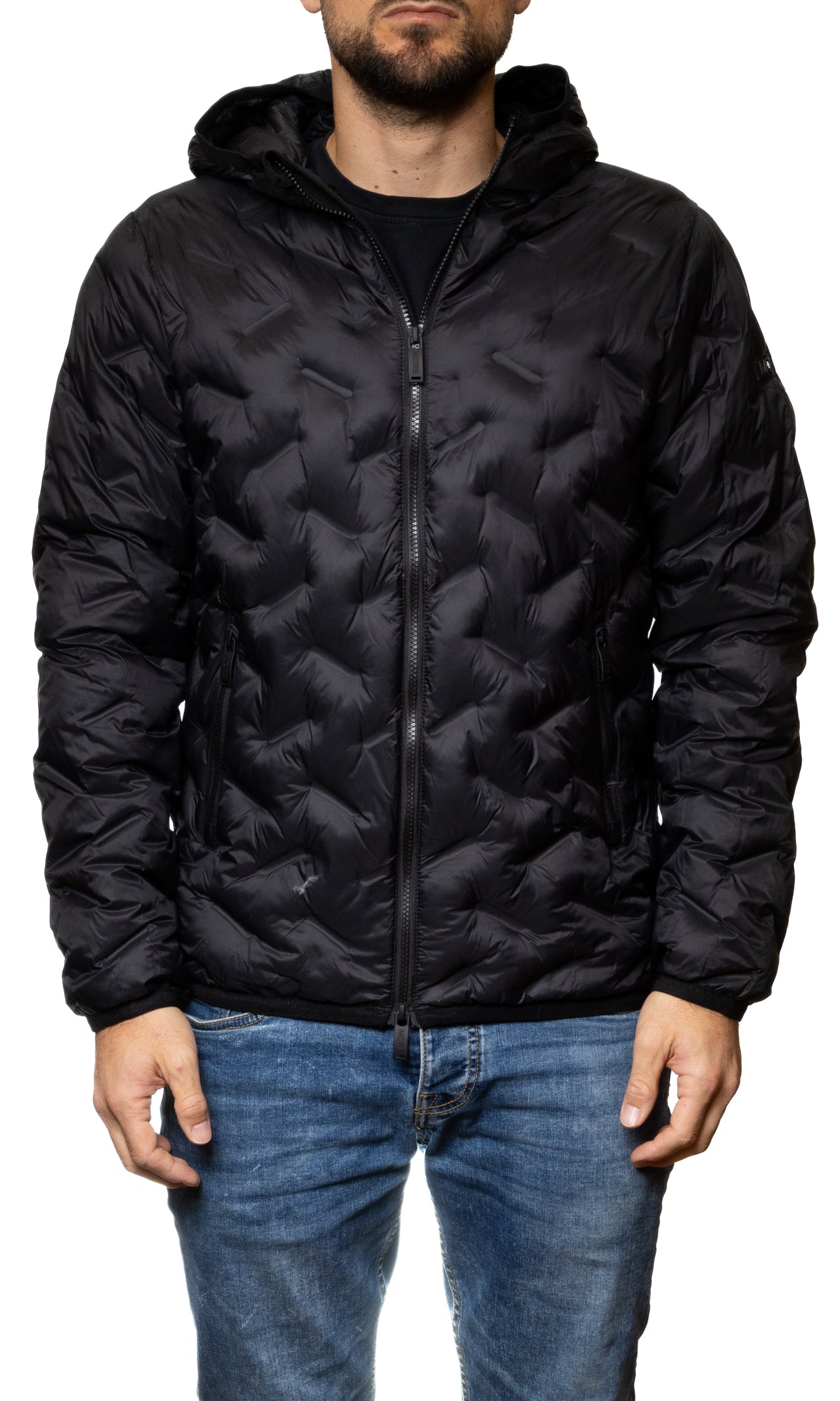 MORE giubbino piuma nero M2079 PIUMA-NERO