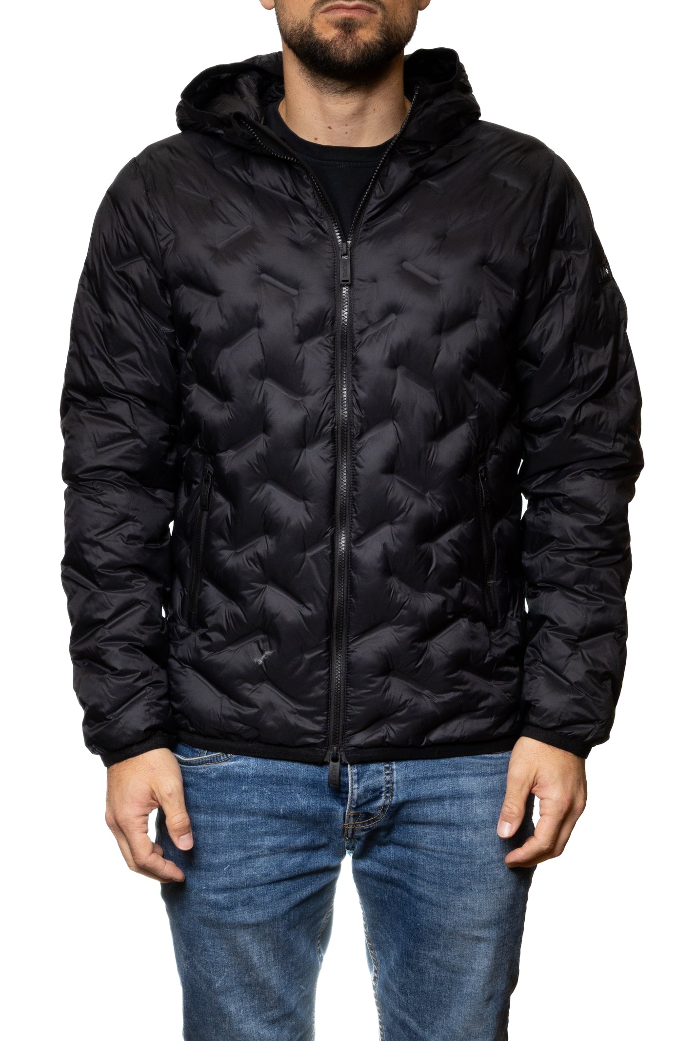 MORE giubbino piuma nero M2079 PIUMA-NERO