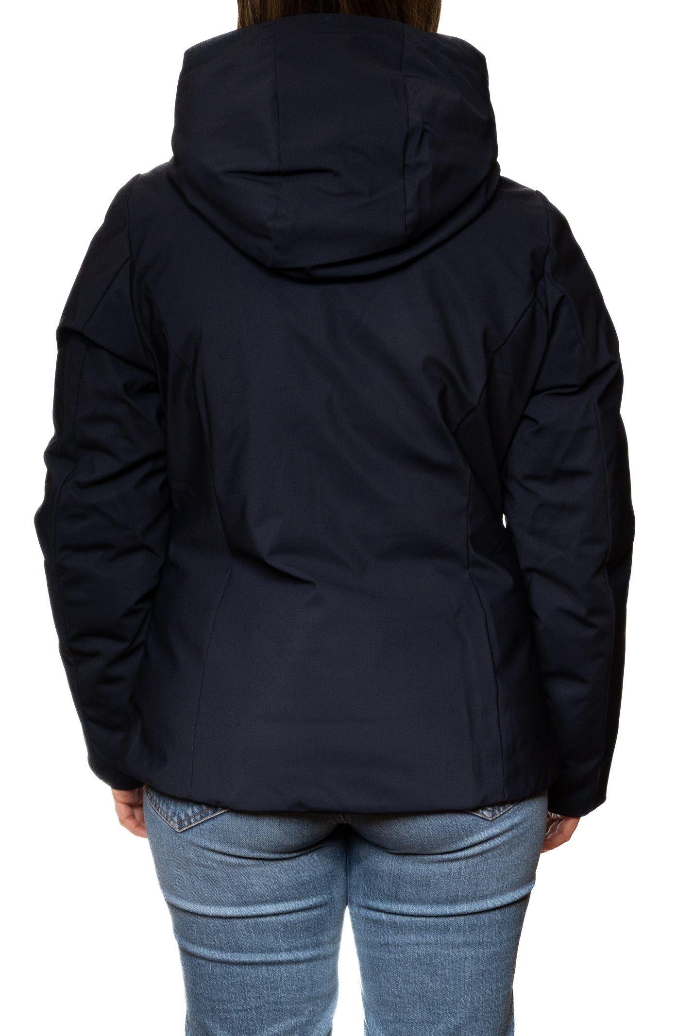 MORE giubbino piuma blu W2024 PIUMA-BLU