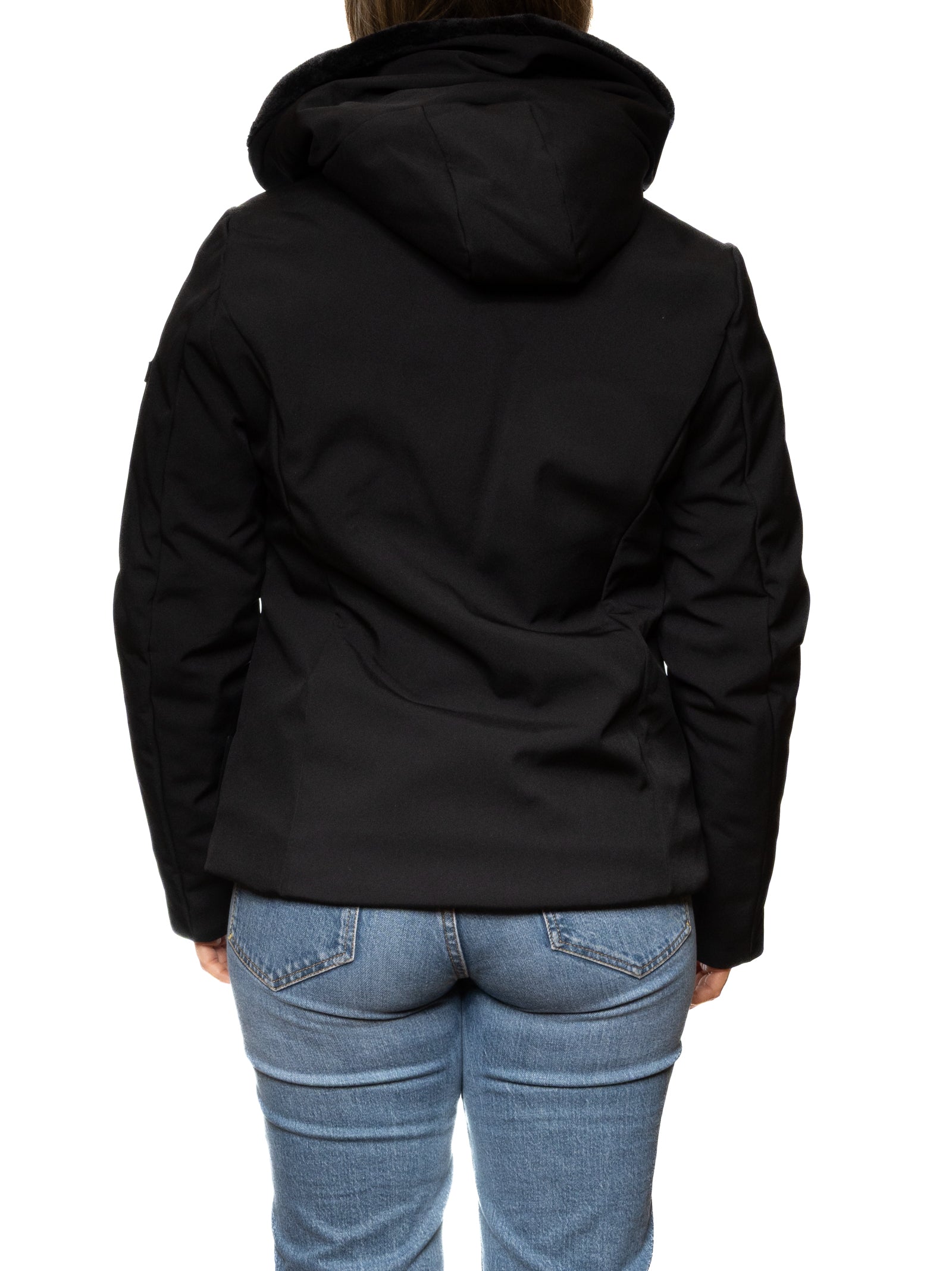 MORE giubbino tessuto nero W2062 TESS-NERO