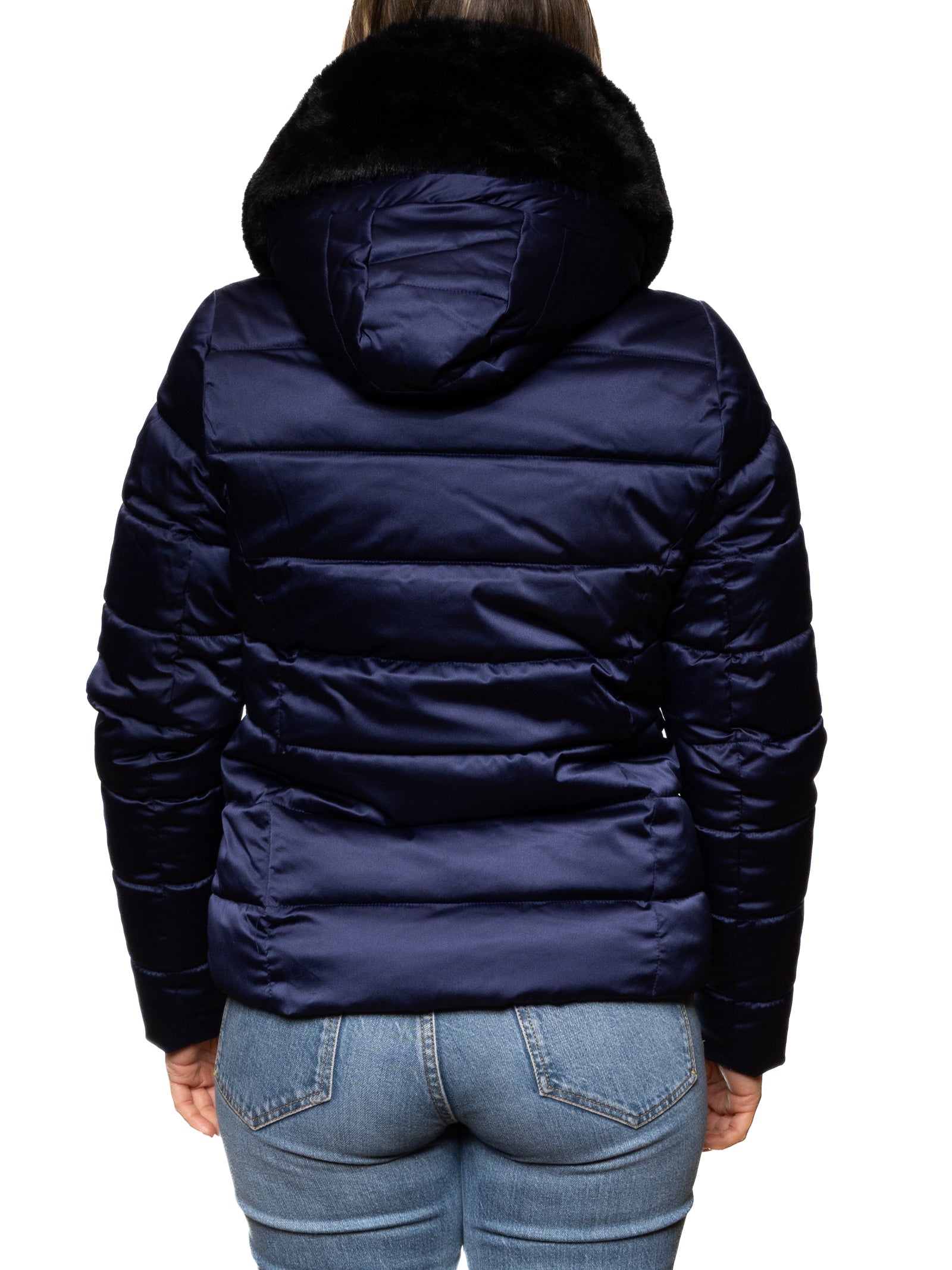 MORE giubbino piuma blu W500 PIUMA-BLU