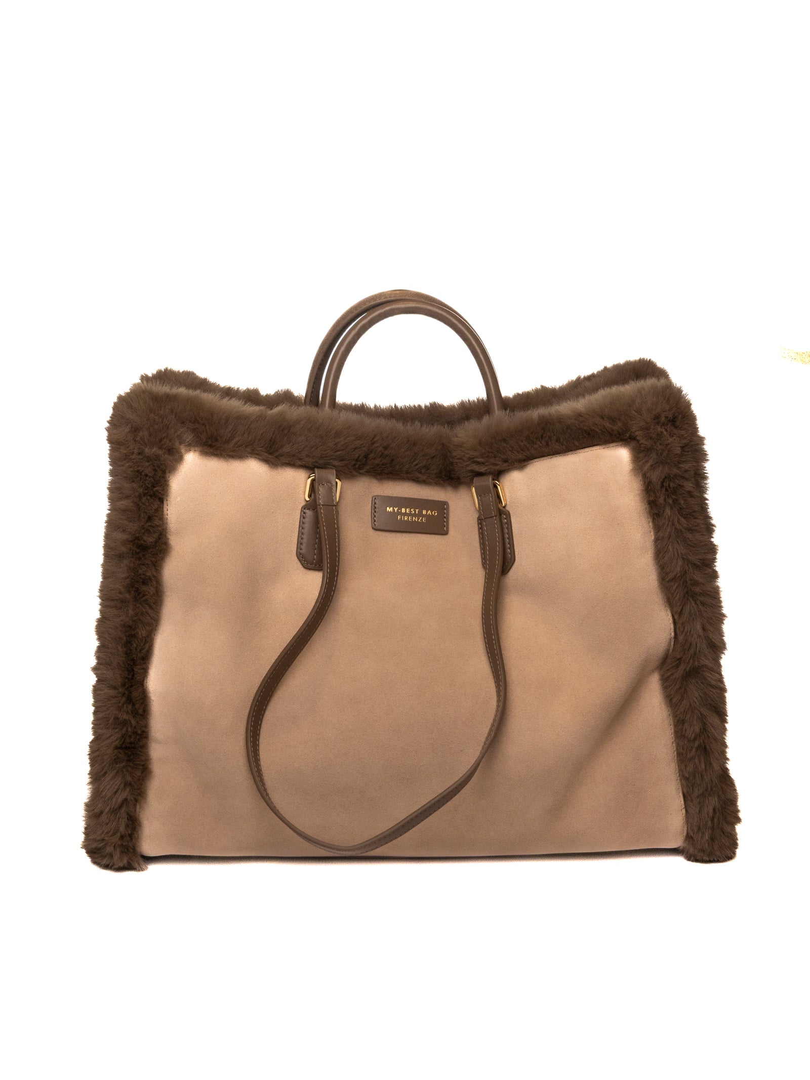 MY-BEST BAG borsa a mano athena beige 1014 ATHENA-BARON
