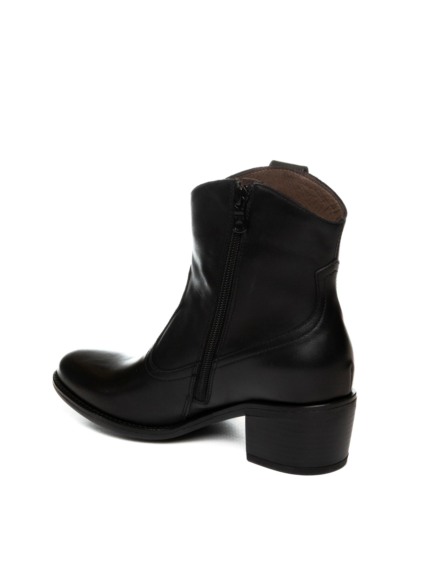 NERO GIARDINI tronchetto pelle nero 513903 GUANTO-NERO