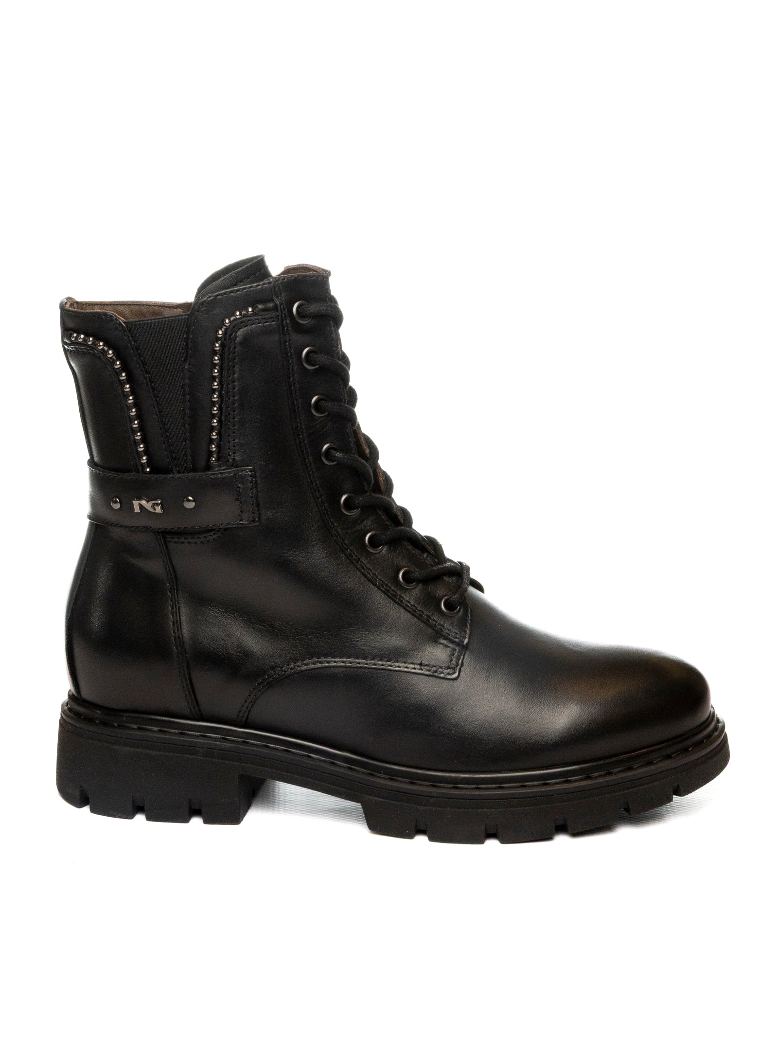 NERO GIARDINI Anfibio pelle nero 514770 GUANTO-NERO