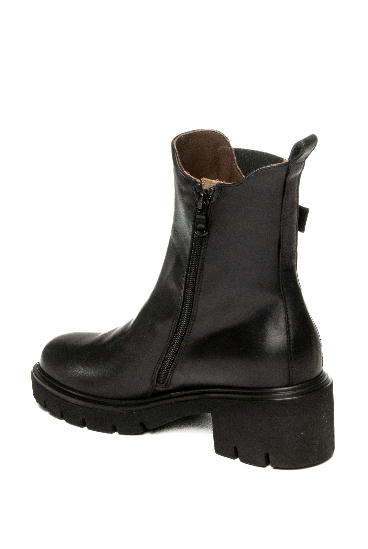 NERO GIARDINI Tronchetto pelle nero 514814 SAGAR-NERO
