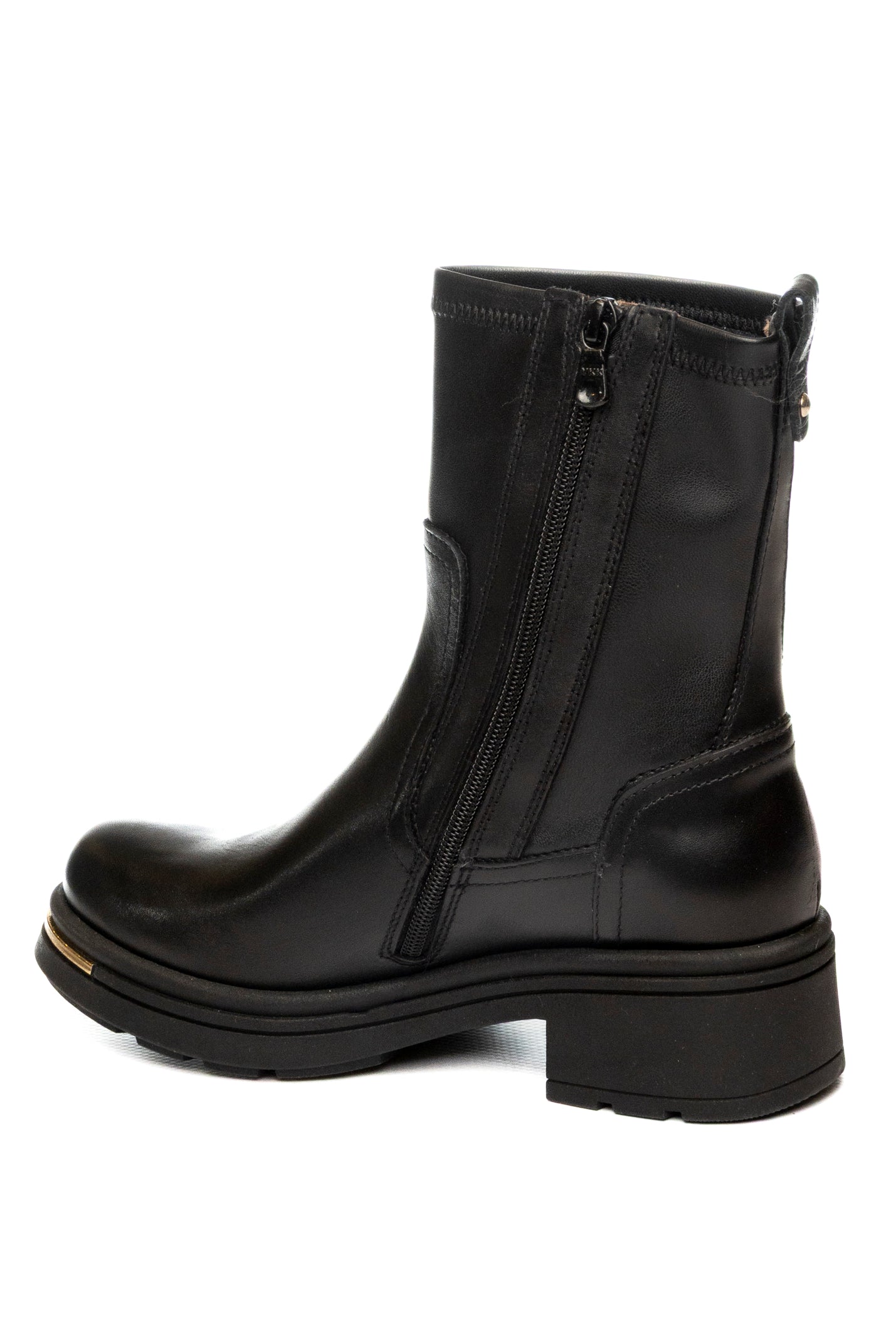 NERO GIARDINI Tronchetto pelle nero 514865 GUANTO-NERO