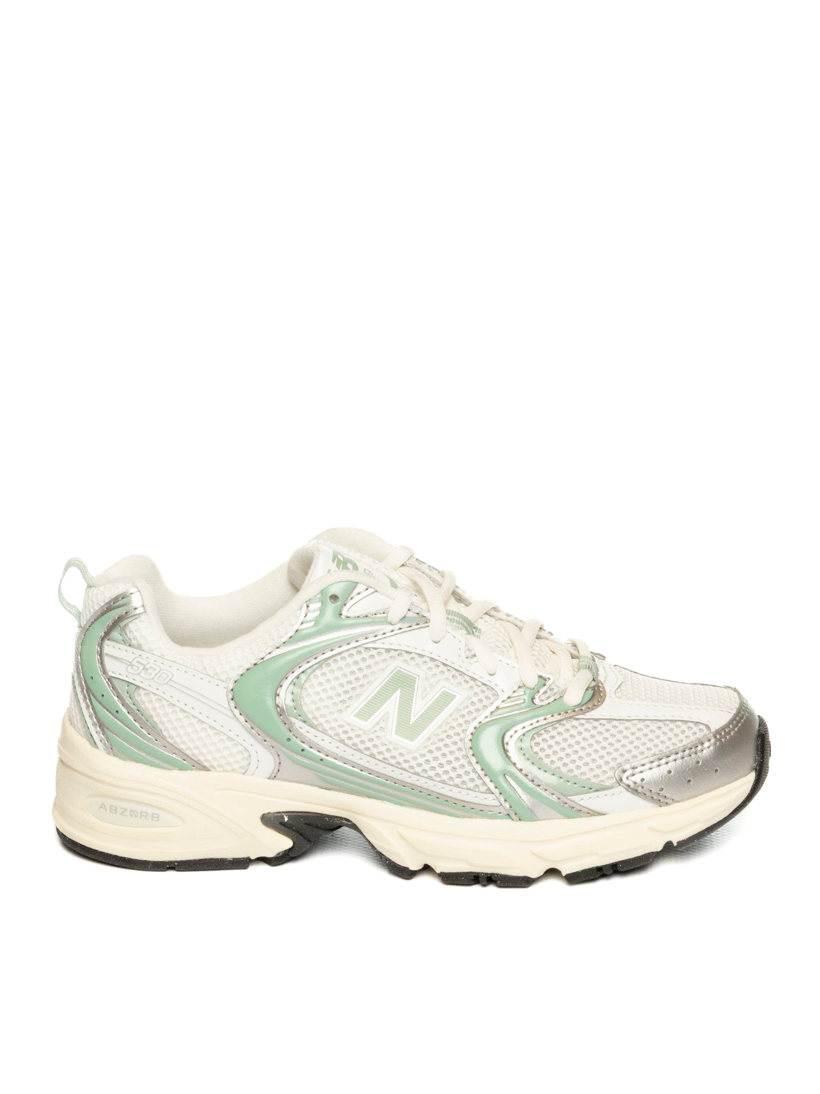NEW BALANCE Sneaker 530 bianco/verde 530D SEB-BIA/VERDE