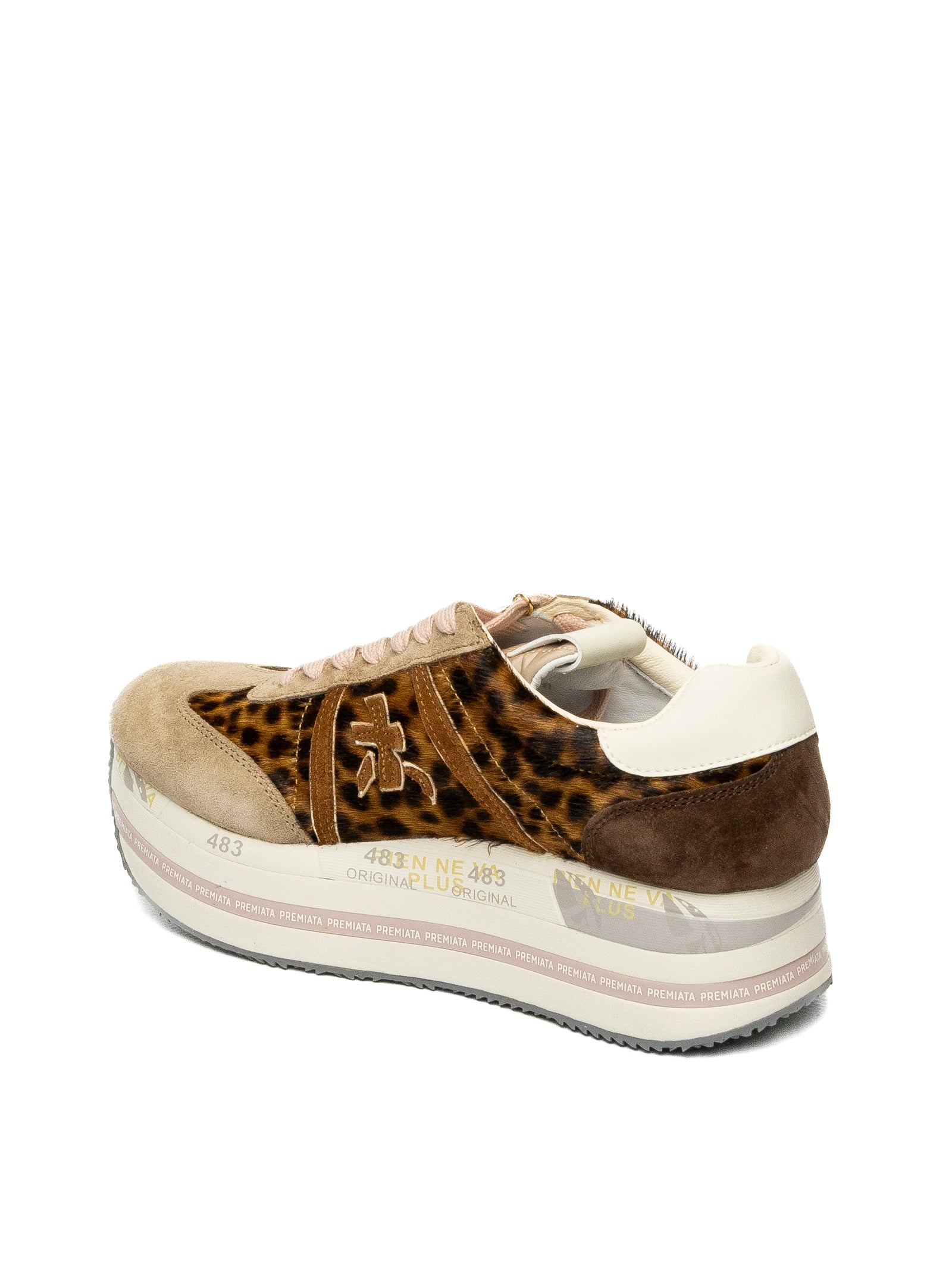 PREMIATA Sneaker beth animalier BETH CAVAL/CAM-7741