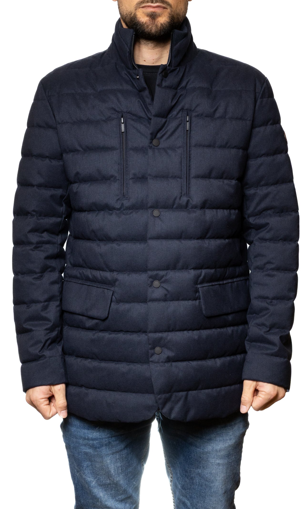SAVE THE DUCK giubbino felipe blu D32409M FELIPE-90033