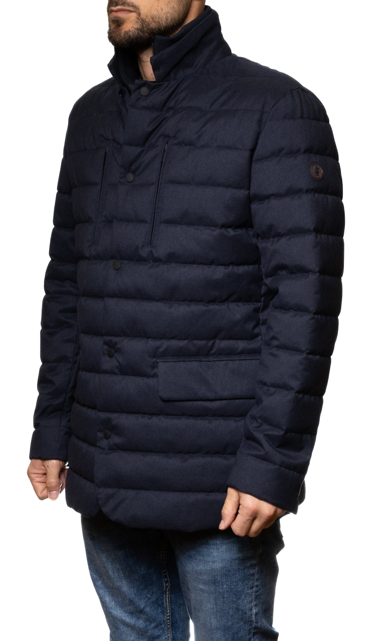 SAVE THE DUCK giubbino felipe blu D32409M FELIPE-90033