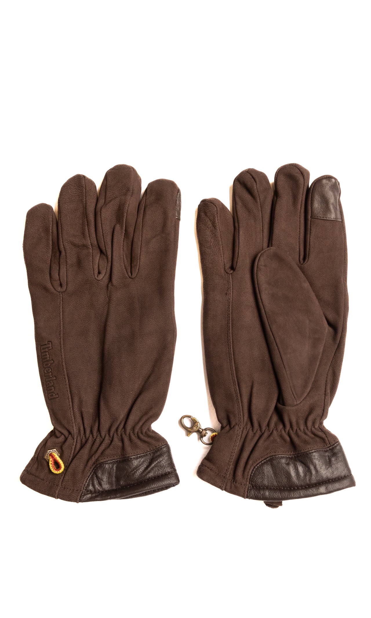 TIMBERLAND guanti touchscreen marrone TB0A1EMN NUBUK-2141
