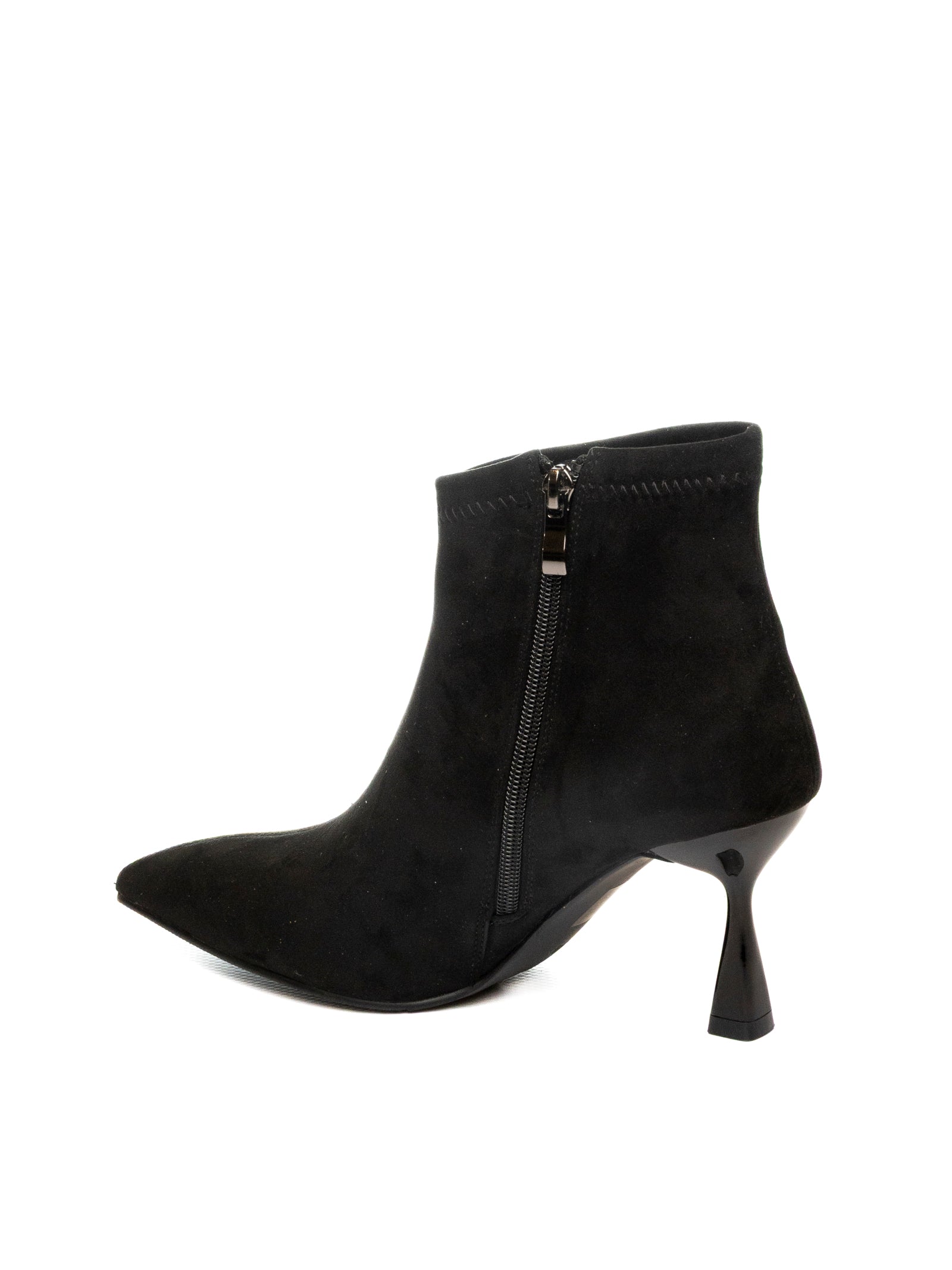 UMA PARKER NEW YORK Tronchetto elasticizzato nero 648 CAM-NERO