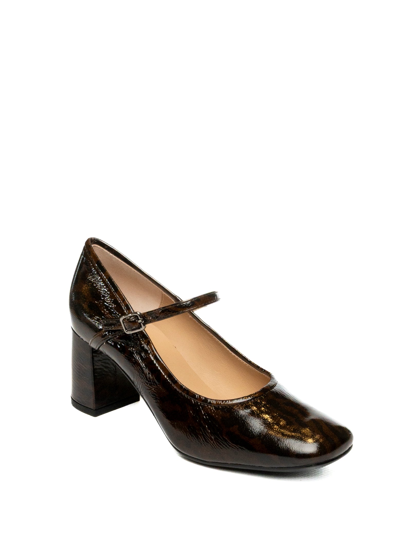 UNISA Décolleté mary jane leopard MIDOW NAPLACK-WENGUE