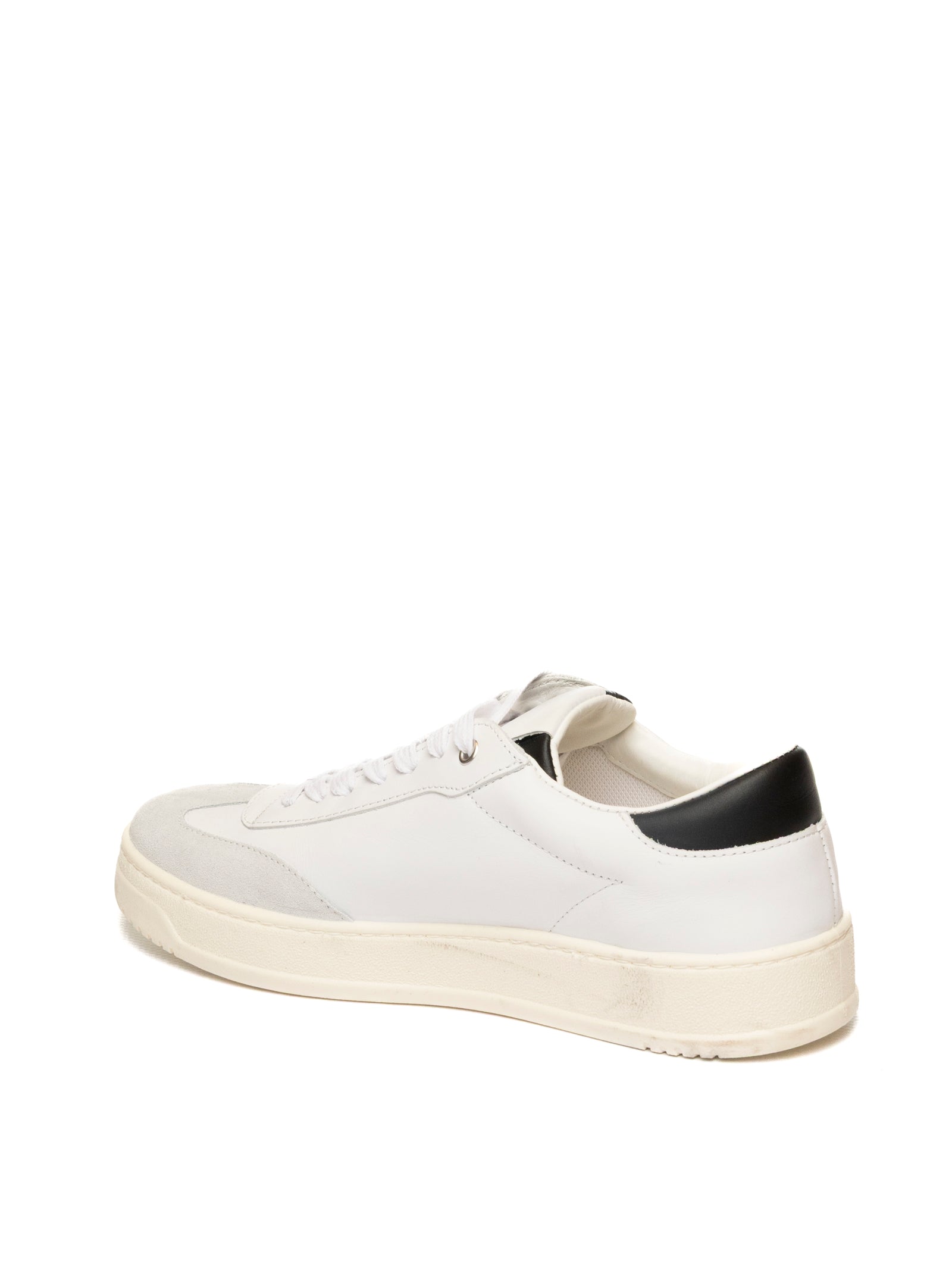 VALENTINO Sneaker pelle bianco/nero 7002VTC PELLE/CAM-WHI/BLACK