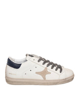 Bianco/beige/blu
