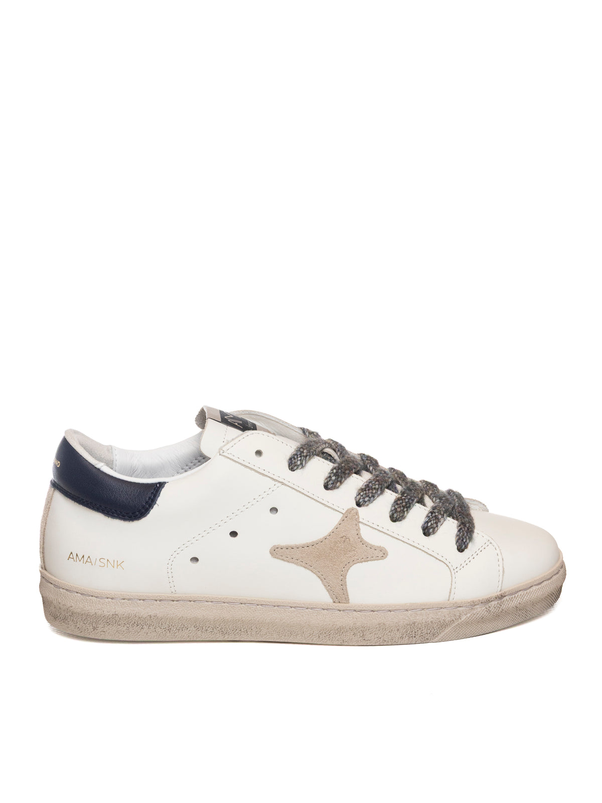 AMA BRAND DELUXE SNK U 4715-BIA/BEIGE/BLU