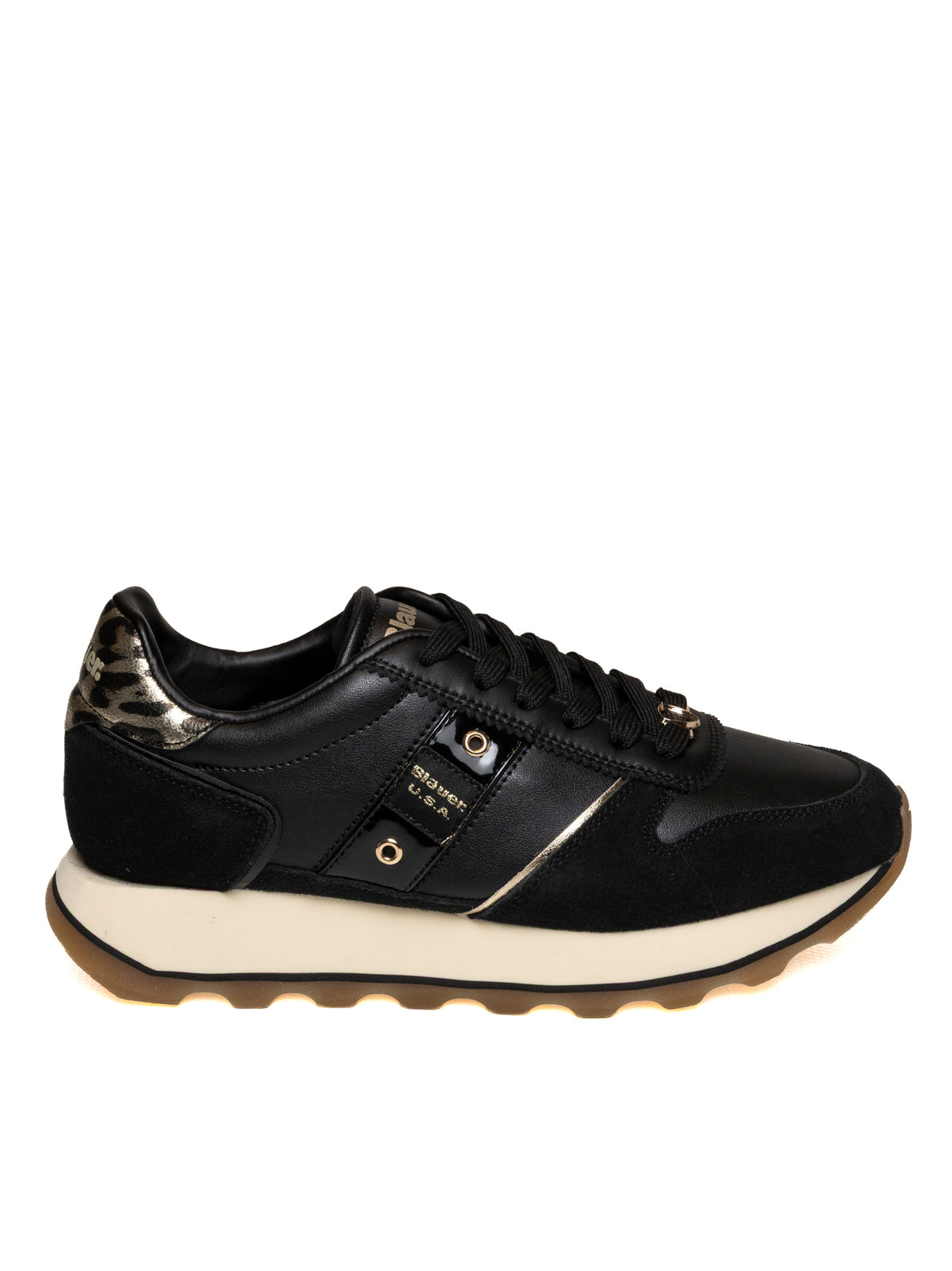 BLAUER MILLS01 PE/SUE-BLK/LEO