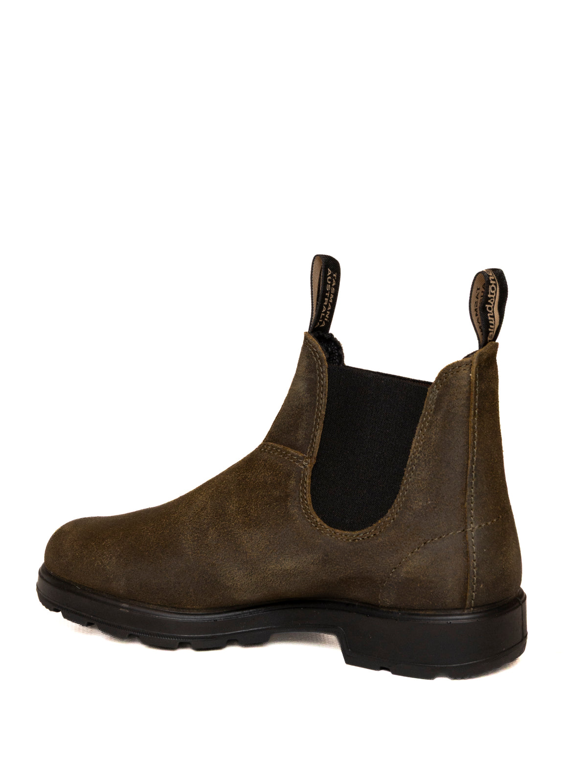 BLUNDSTONE FOOTWEAR dark olive waxed suede 1615 SUEDE-D.OLIVE