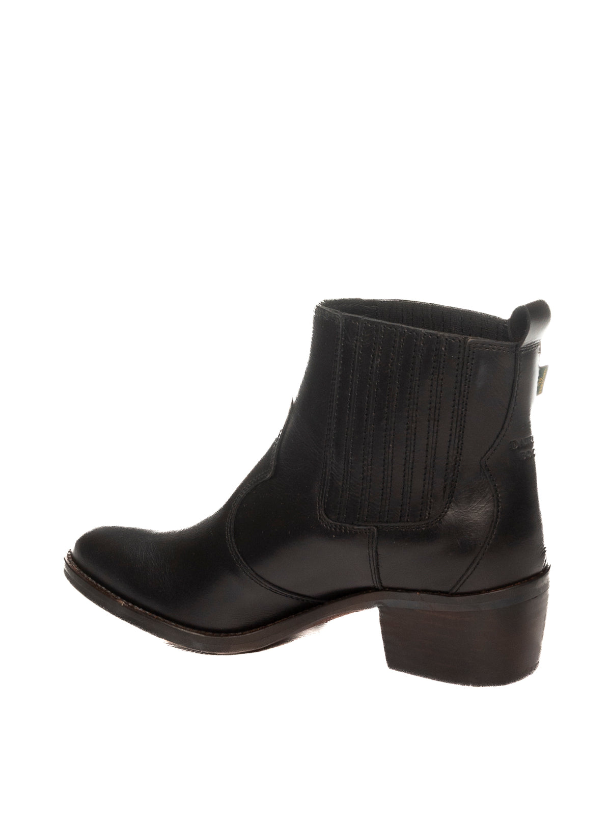 DAKOTA tronchetto in pelle nero DK73 TEX-NERO